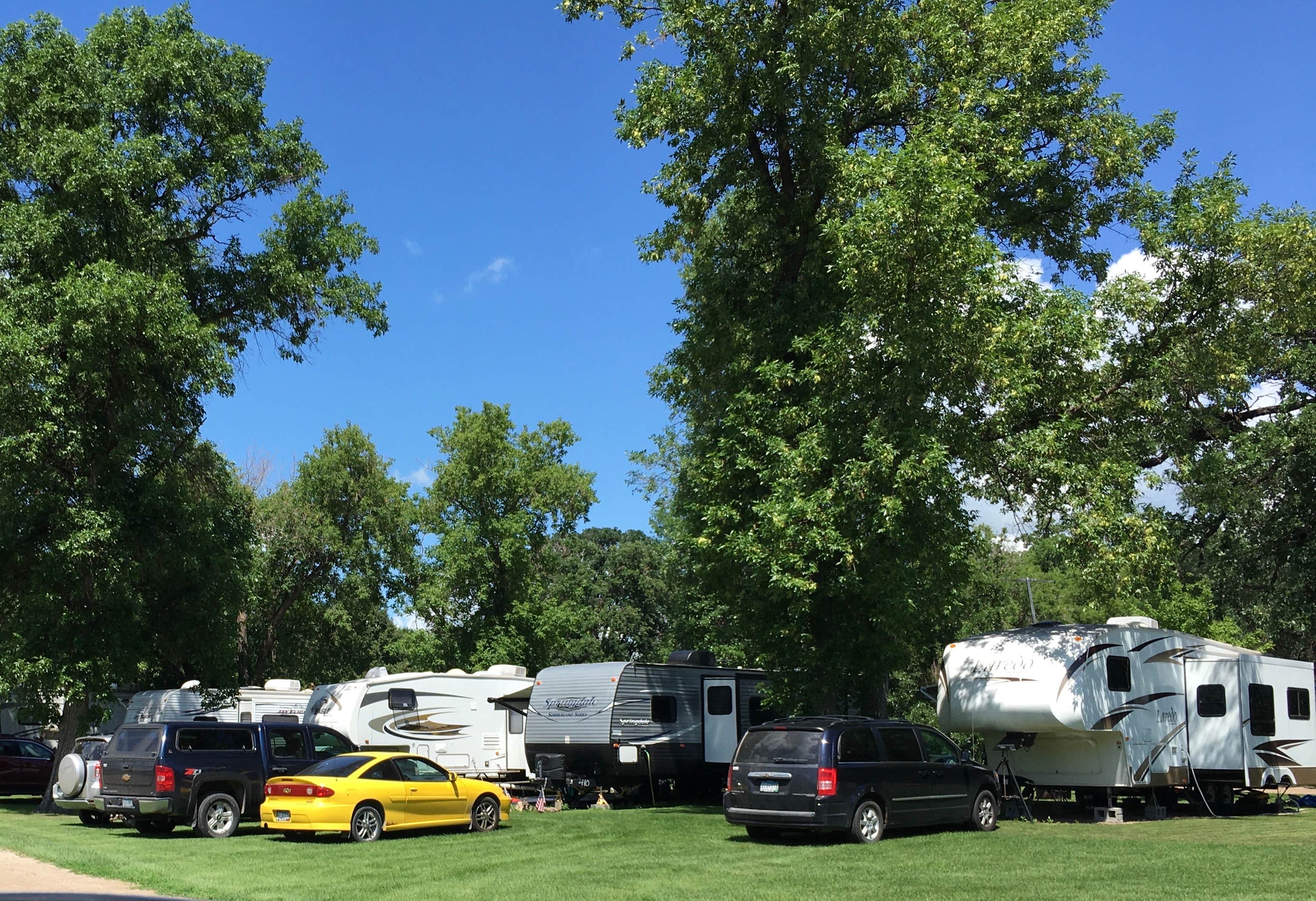 Janet R.'s photo of rv camping at Holiday City Park near Homme Lake