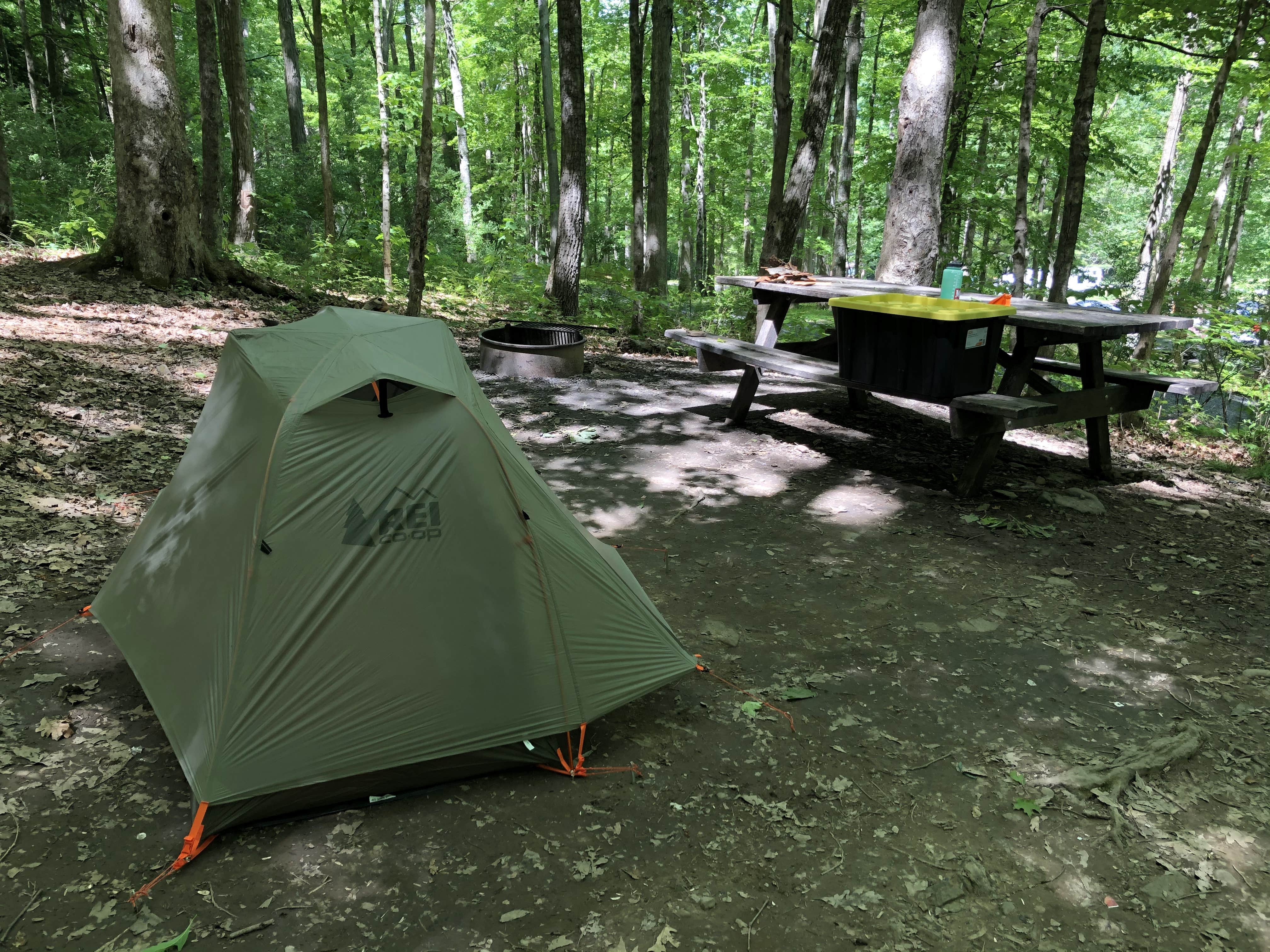 Camper-submitted photo at Upper Campground — Kettle Creek State Park near North Bend, PA