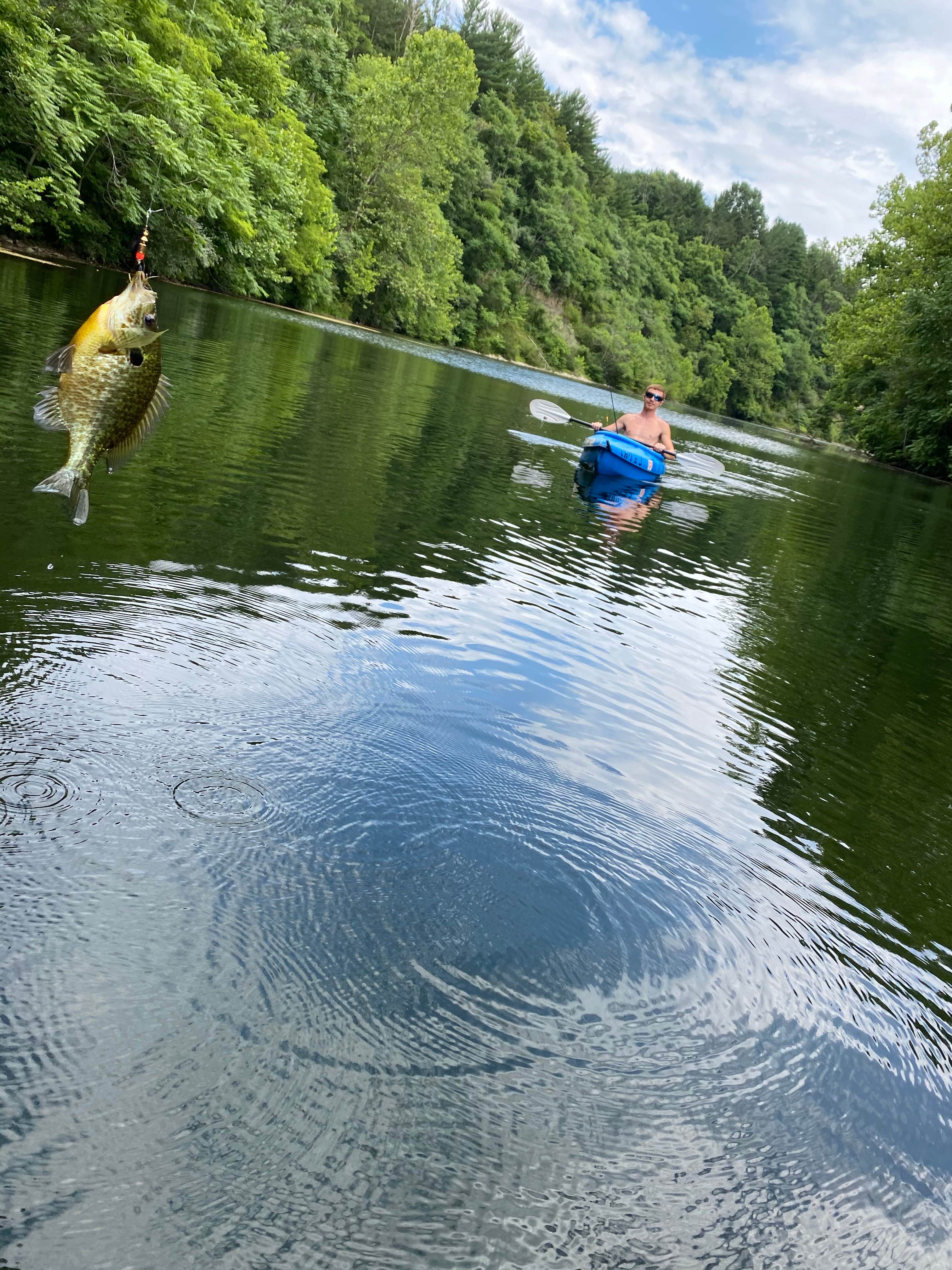 Camper-submitted photo at Sand Hollow (Campground C) — Jesse Owens State Park near Clifton, OH