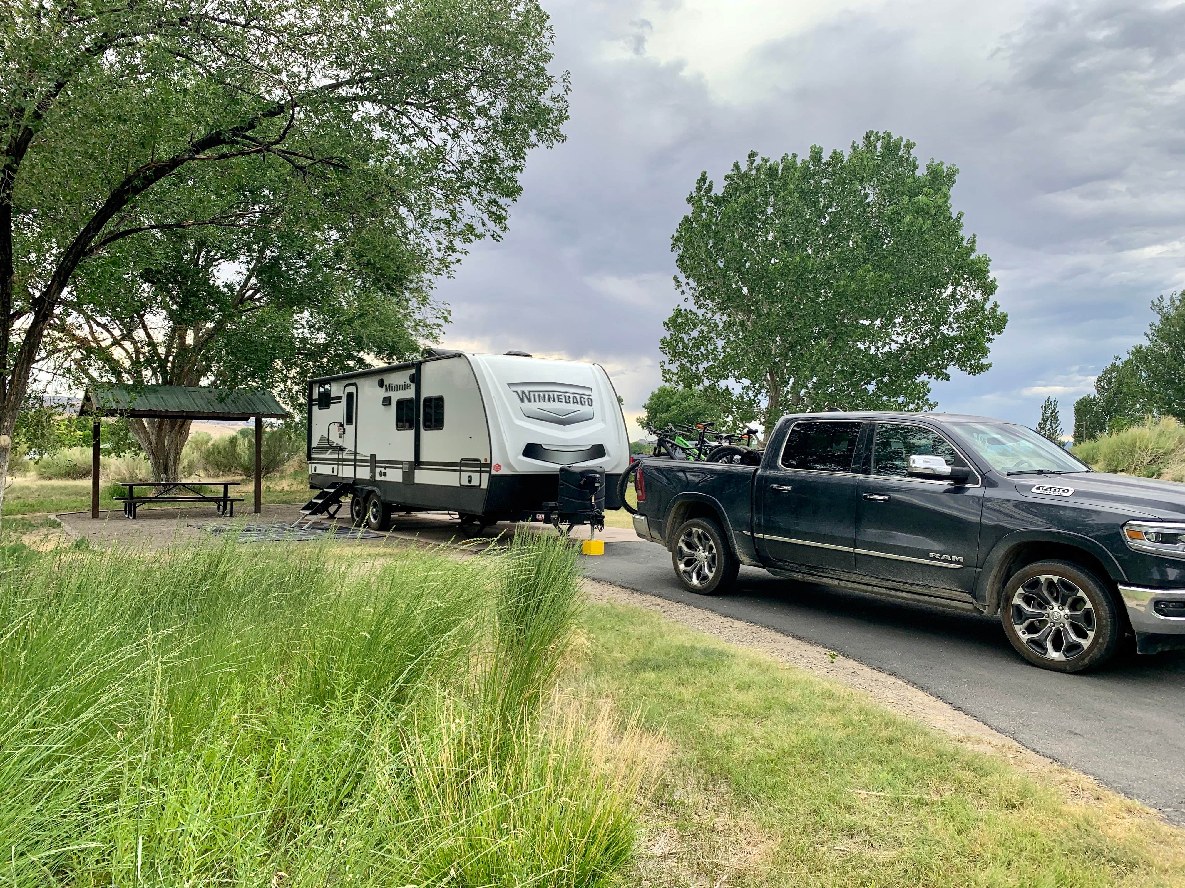 Chad M.'s photo of rv camping at Fruita Section Camping — James M. Robb Colorado River State Park near Loma, CO