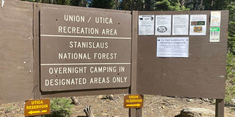 Camper submitted image from Union West - Union Reservoir (Stanislaus Nf) — Stanislaus National Forest
