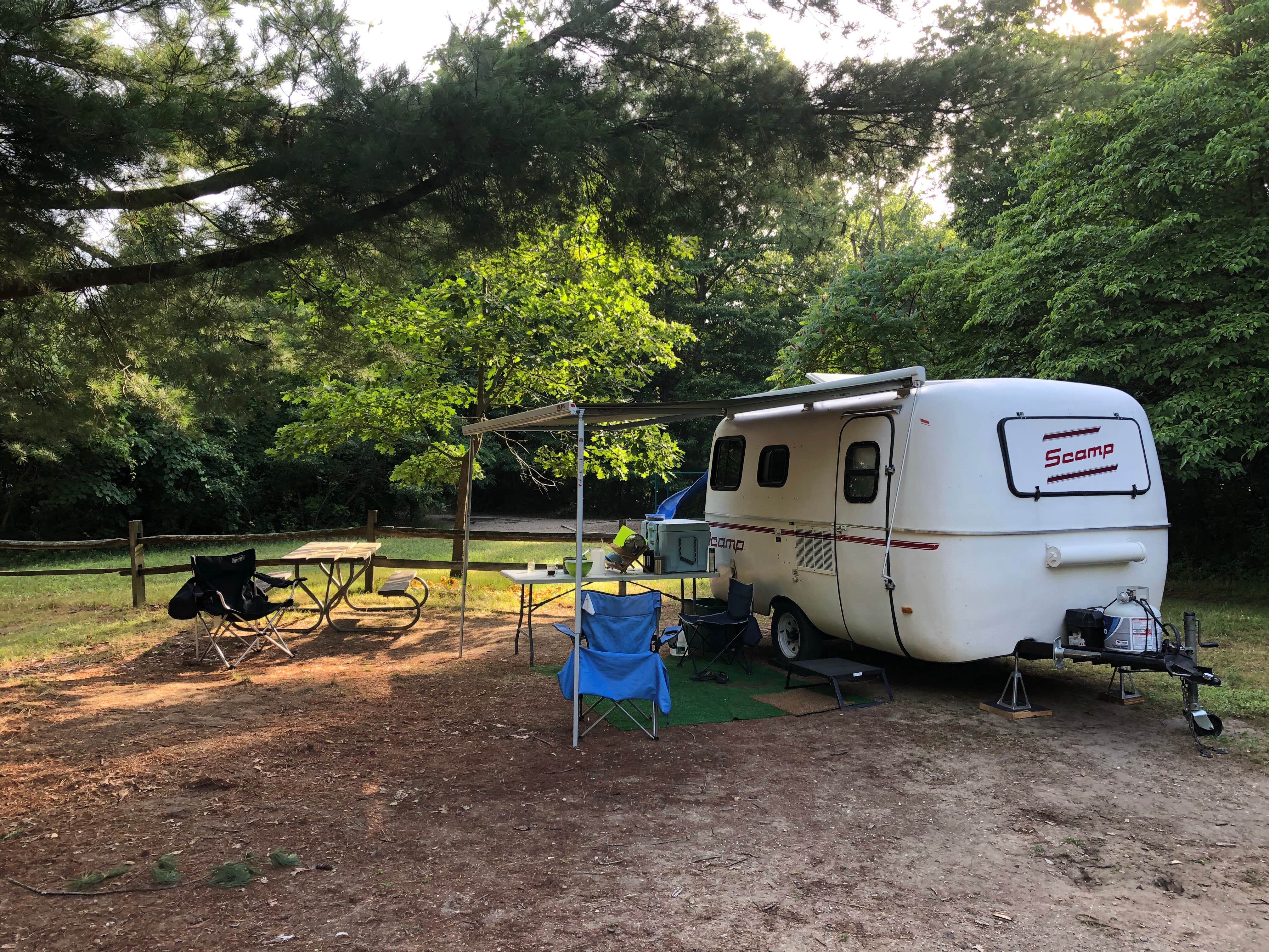 Richard E.'s photo of rv camping at Warren Dunes State Park Campground near New Buffalo, MI