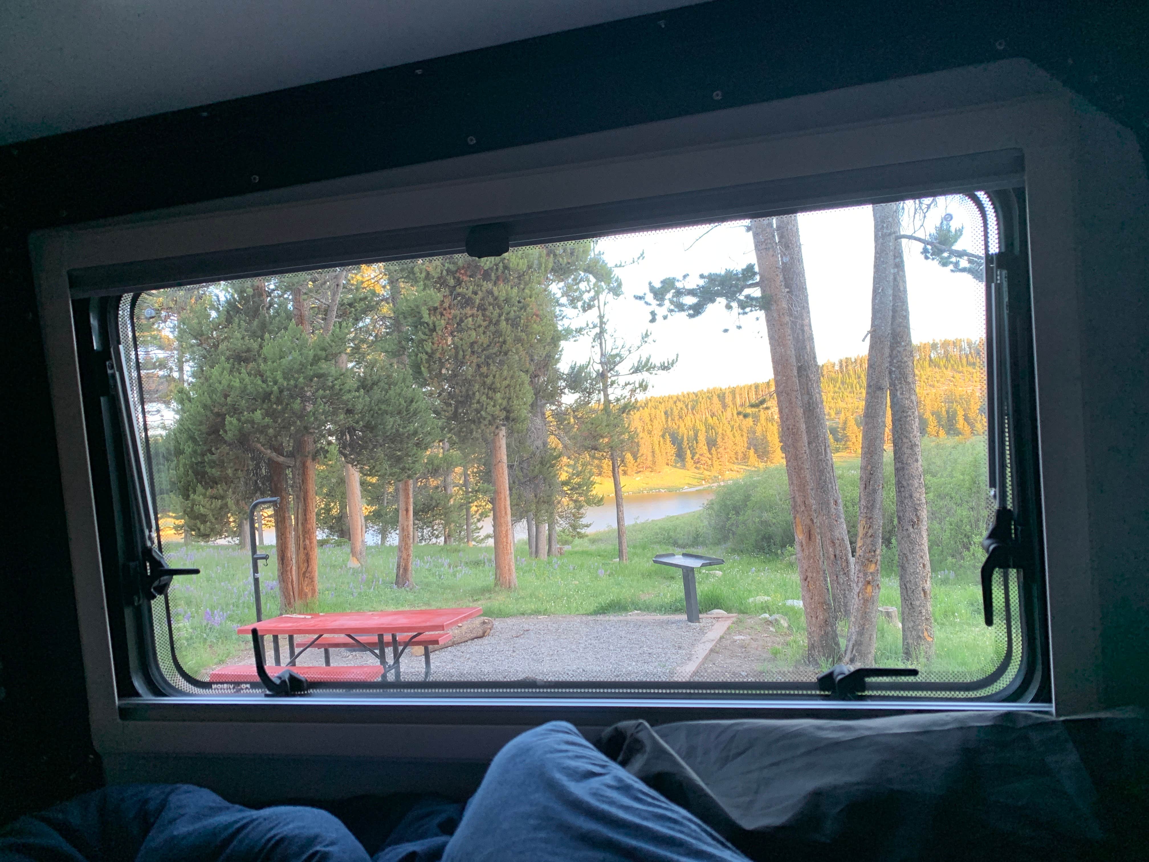 Camper-submitted photo at Lakeview Campground near Hyattville, WY