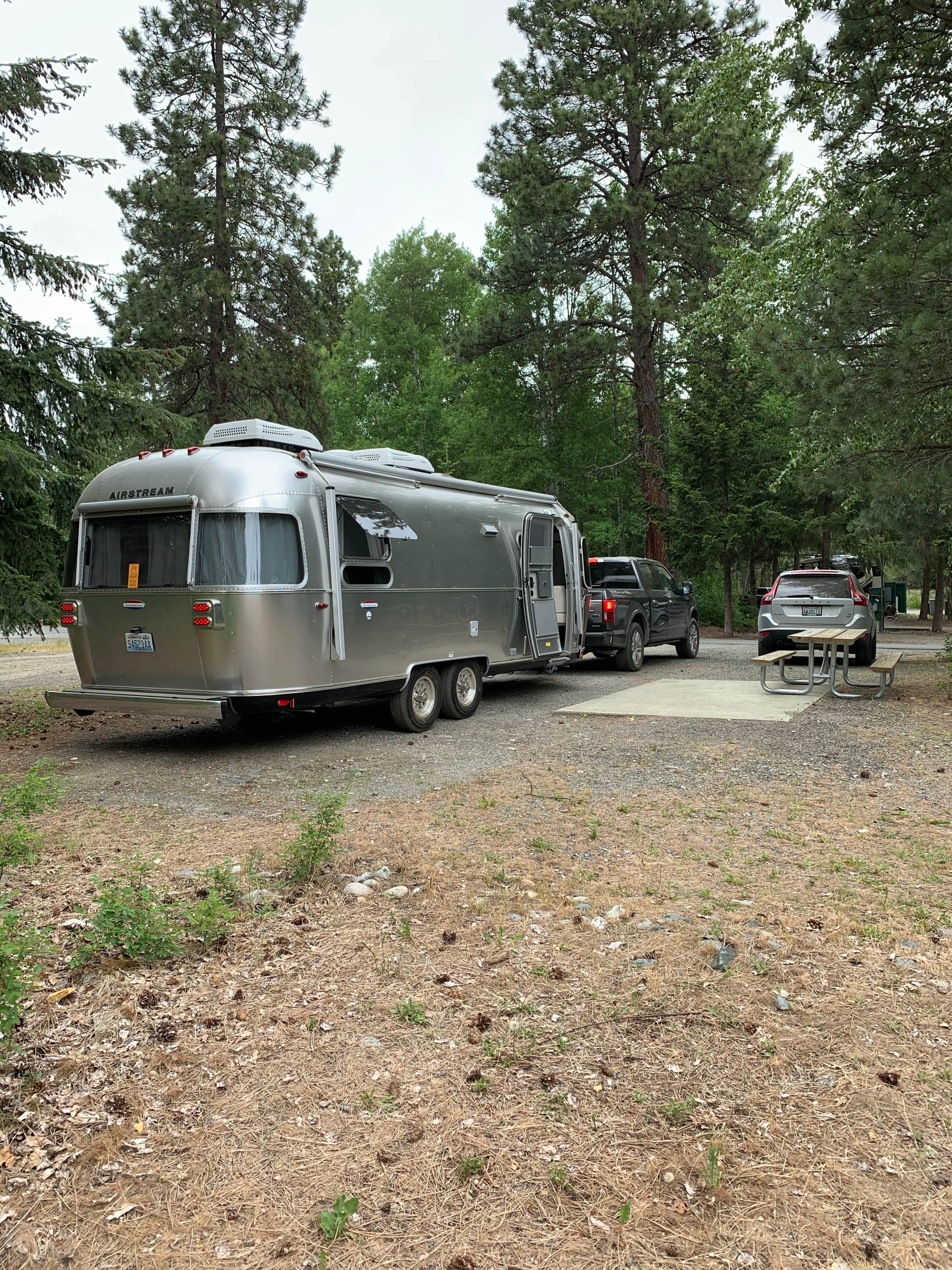 Julie F.'s photo of rv camping at Whispering Pines RV Campground near Selah, WA
