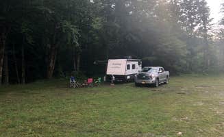 Margaret E.'s photo of rv camping at Route 100 Dispersed Camping near New Haven, VT