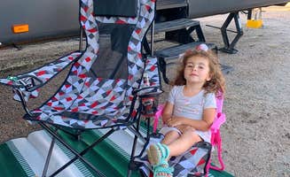 Melissa V.'s photo of camping with pets at Lincoln Highway RV Park in Nebraska