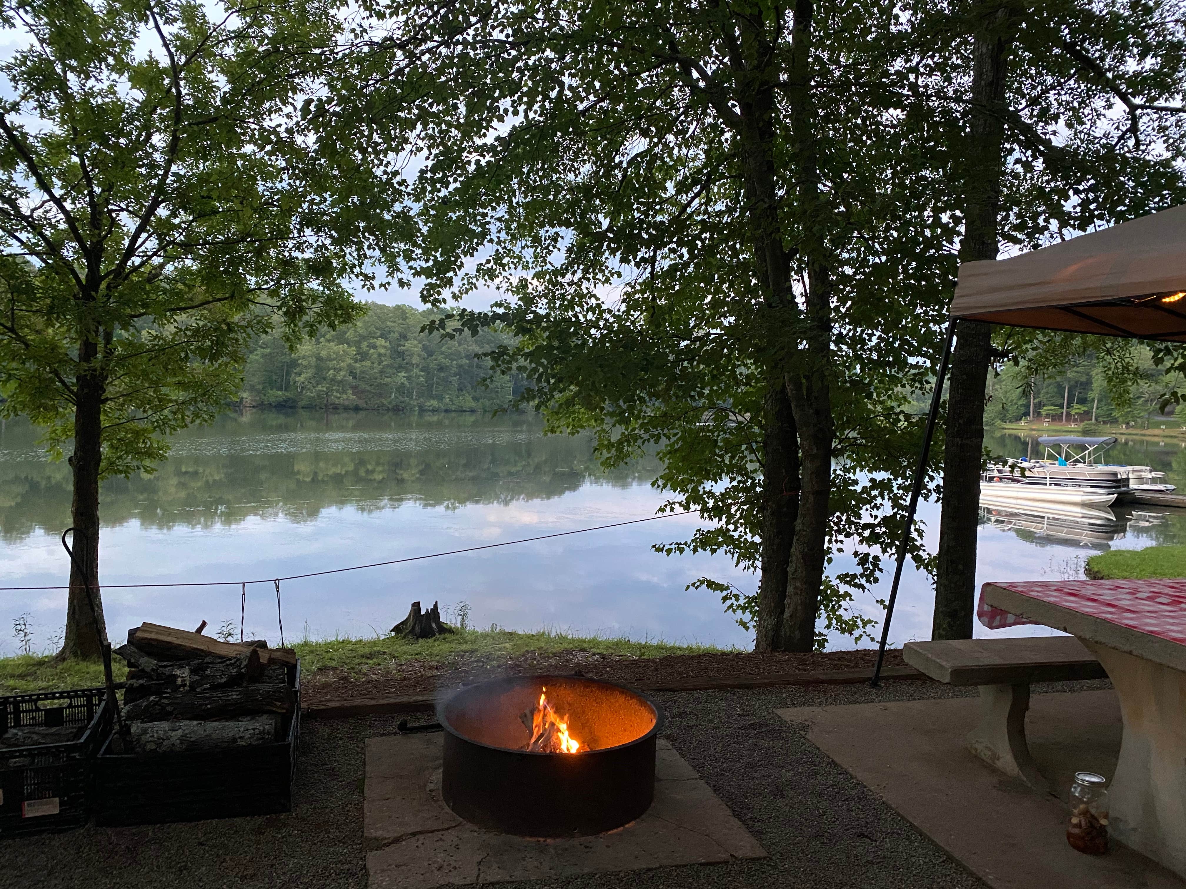 Camper-submitted photo at Blanton Creek Park Georgia Power near Fortson, GA