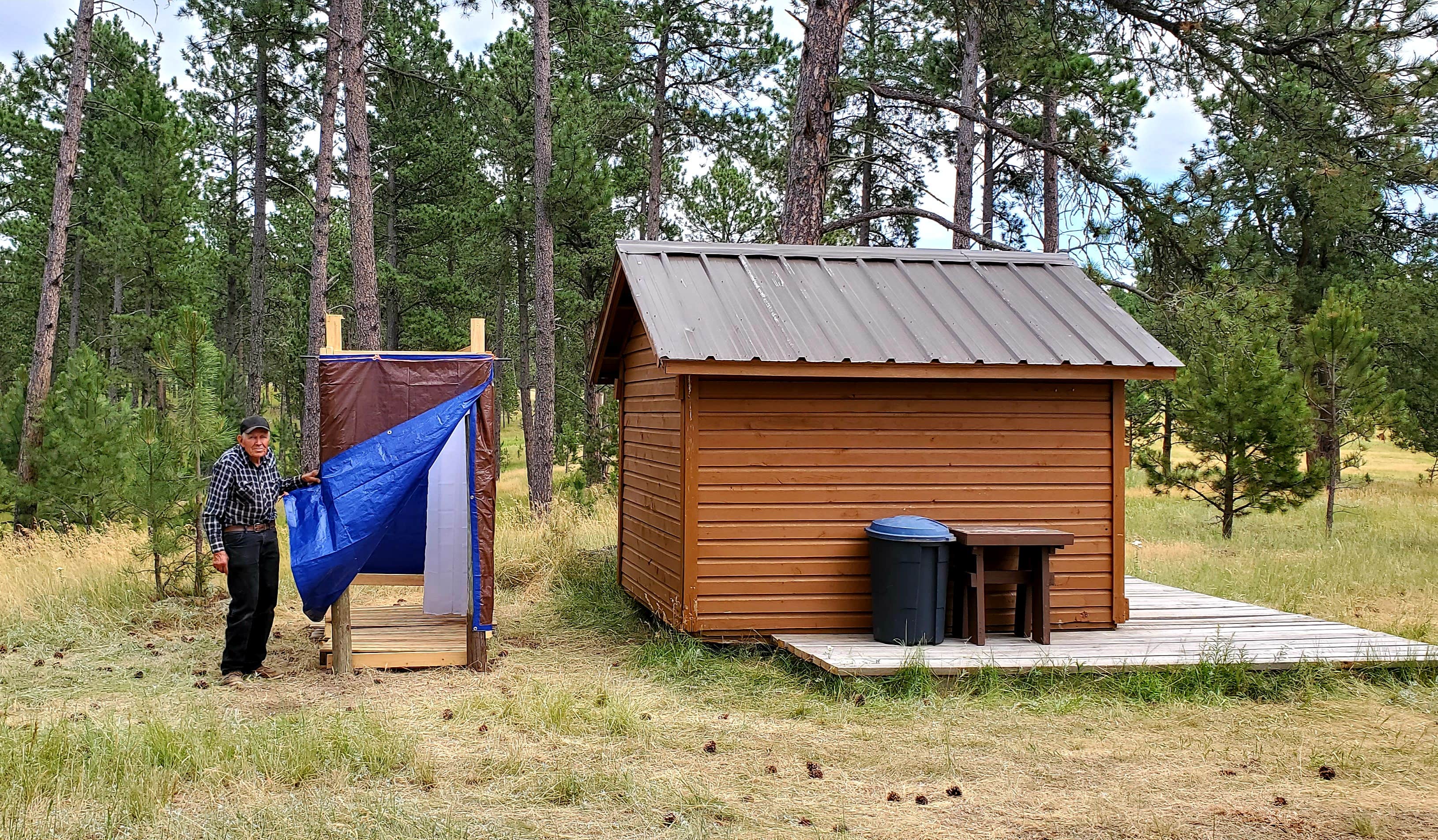 Isa K.'s photo of glamping accommodations at Plenty Star Ranch - CLOSED in South Dakota