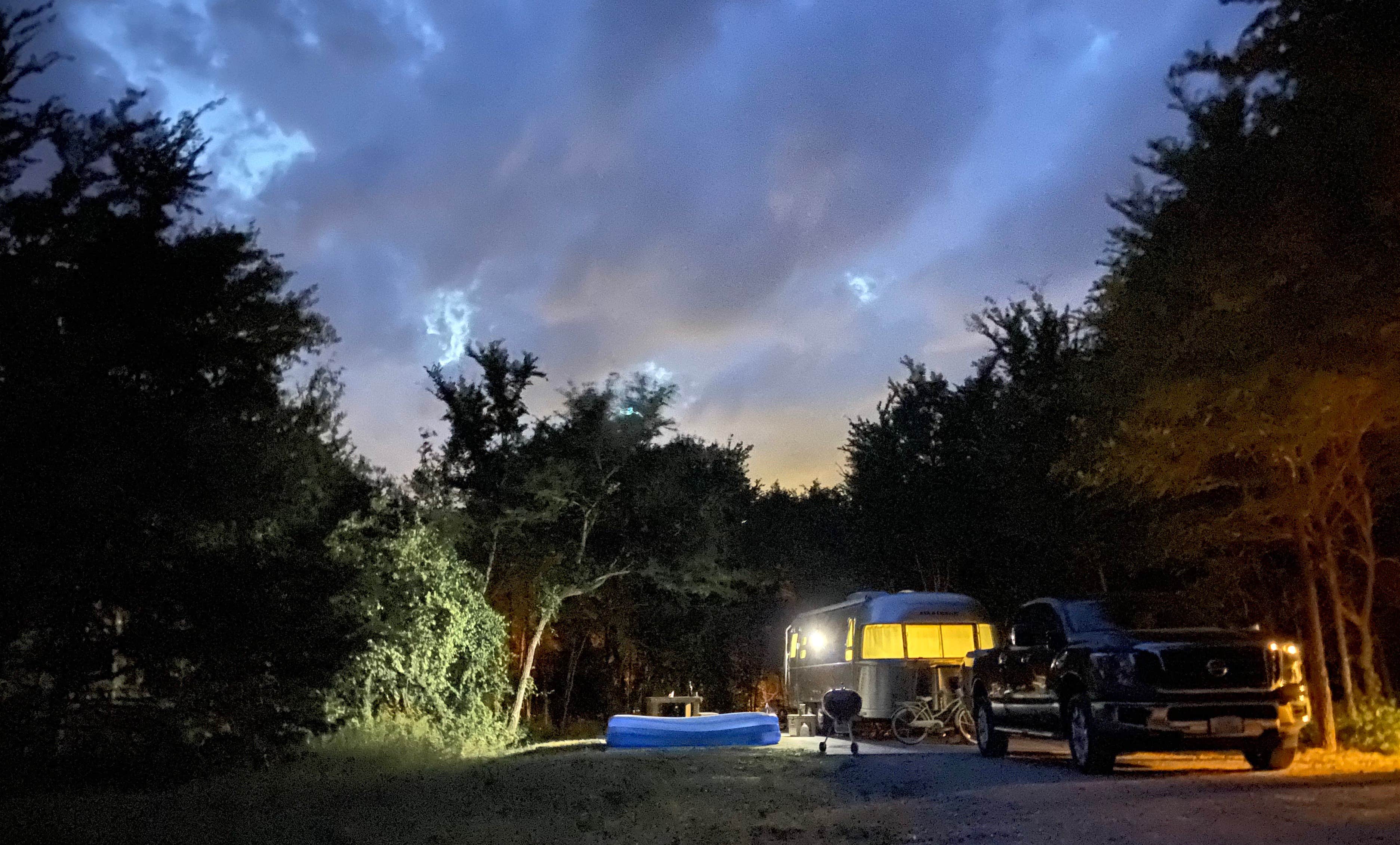 Camper-submitted photo at The Range Vintage Trailer Resort near Bardwell, TX