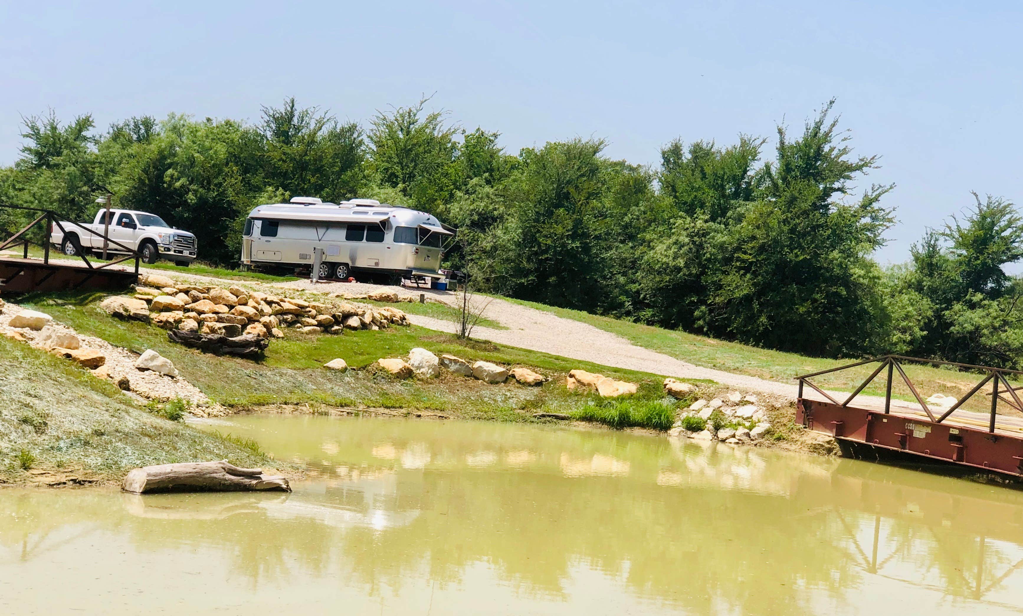 Camper-submitted photo at The Range Vintage Trailer Resort near Bardwell, TX