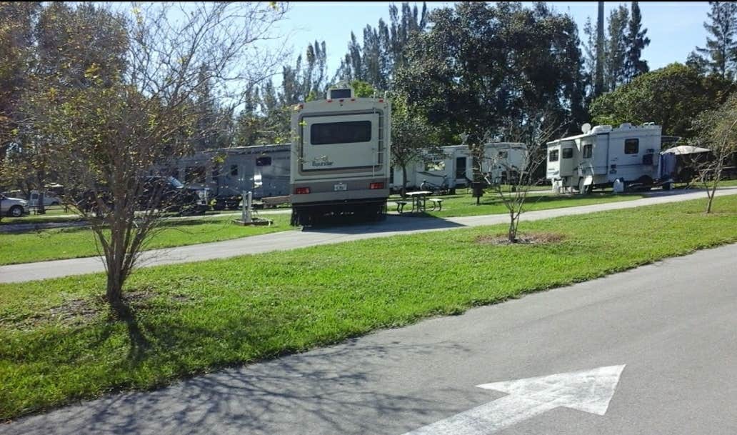Diana M.'s photo of rv camping at C.B. Smith Park Campground near Weston, FL
