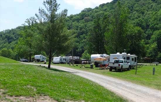 David O.'s photo of rv camping at German Bridge - Dewey Lake near Blue River, KY