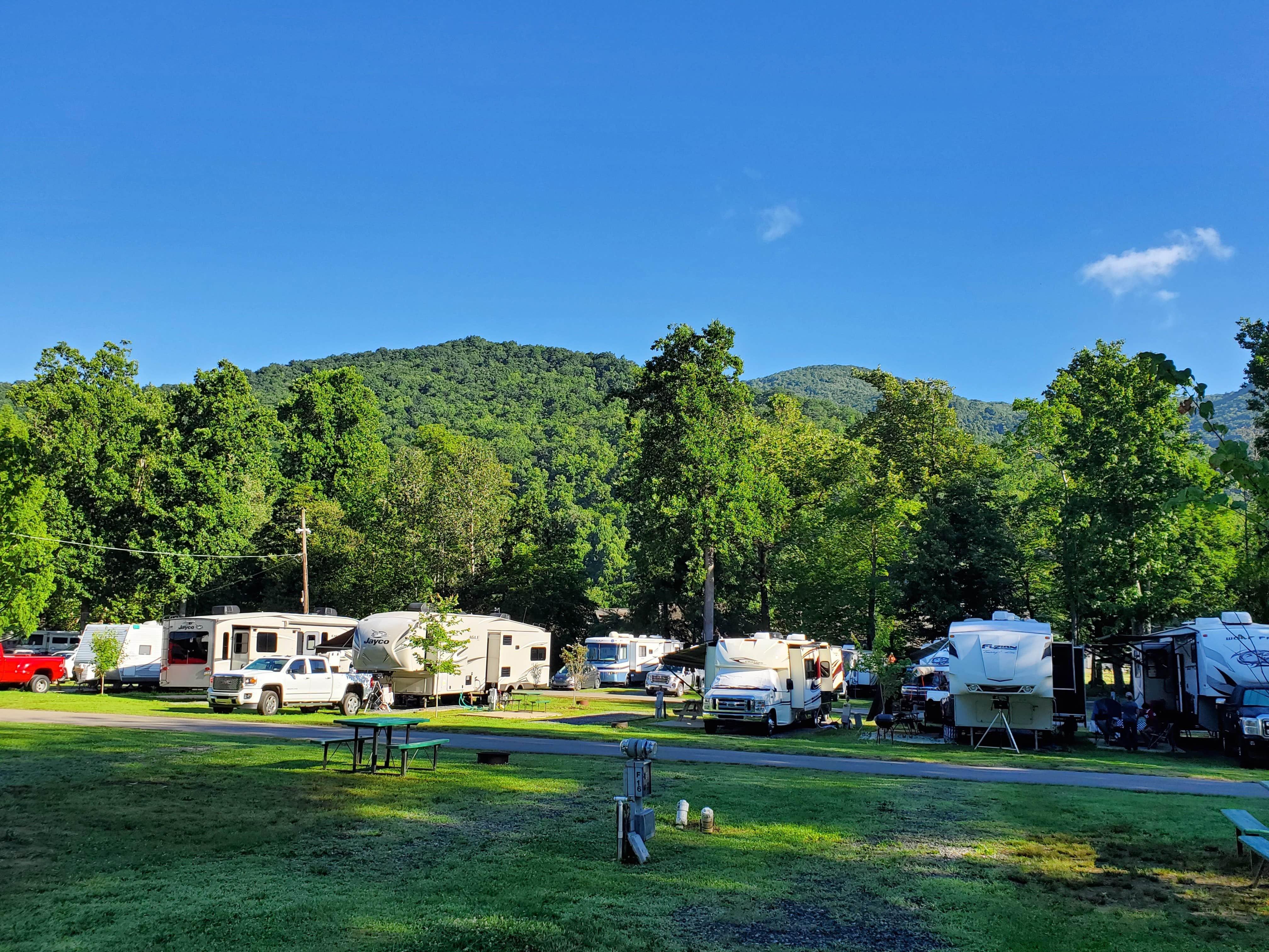 Rick G.'s photo of rv camping at Stonebridge RV Resort near Maggie Valley, NC