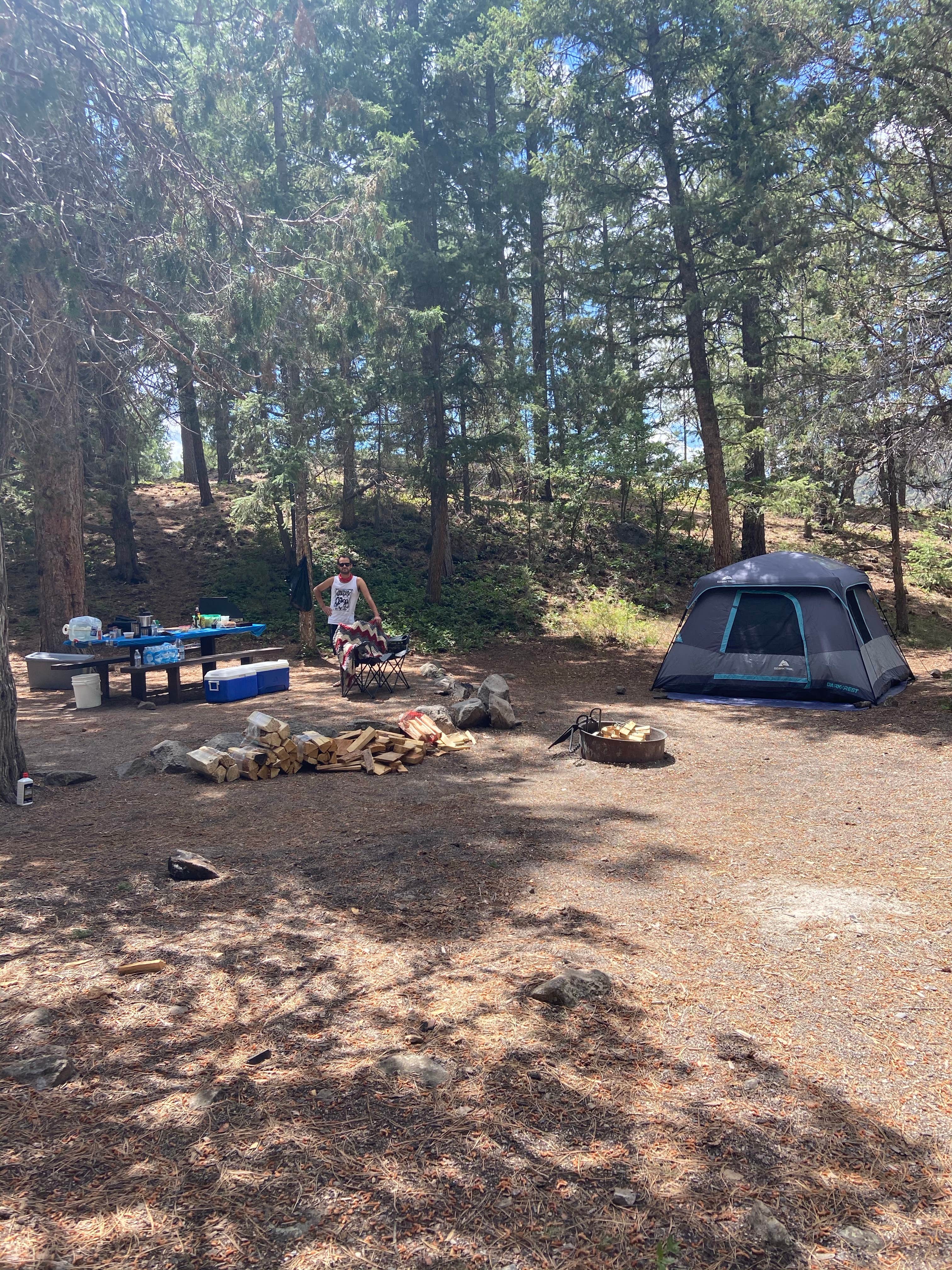 Marisa P.'s photo at Little Reservoir Campround — Fishlake National Forest near Beaver, UT