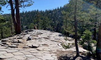Camping near Upper Soda Springs Campground - CLOSED: Reds Meadow Campground, Devils Postpile National Monument, California