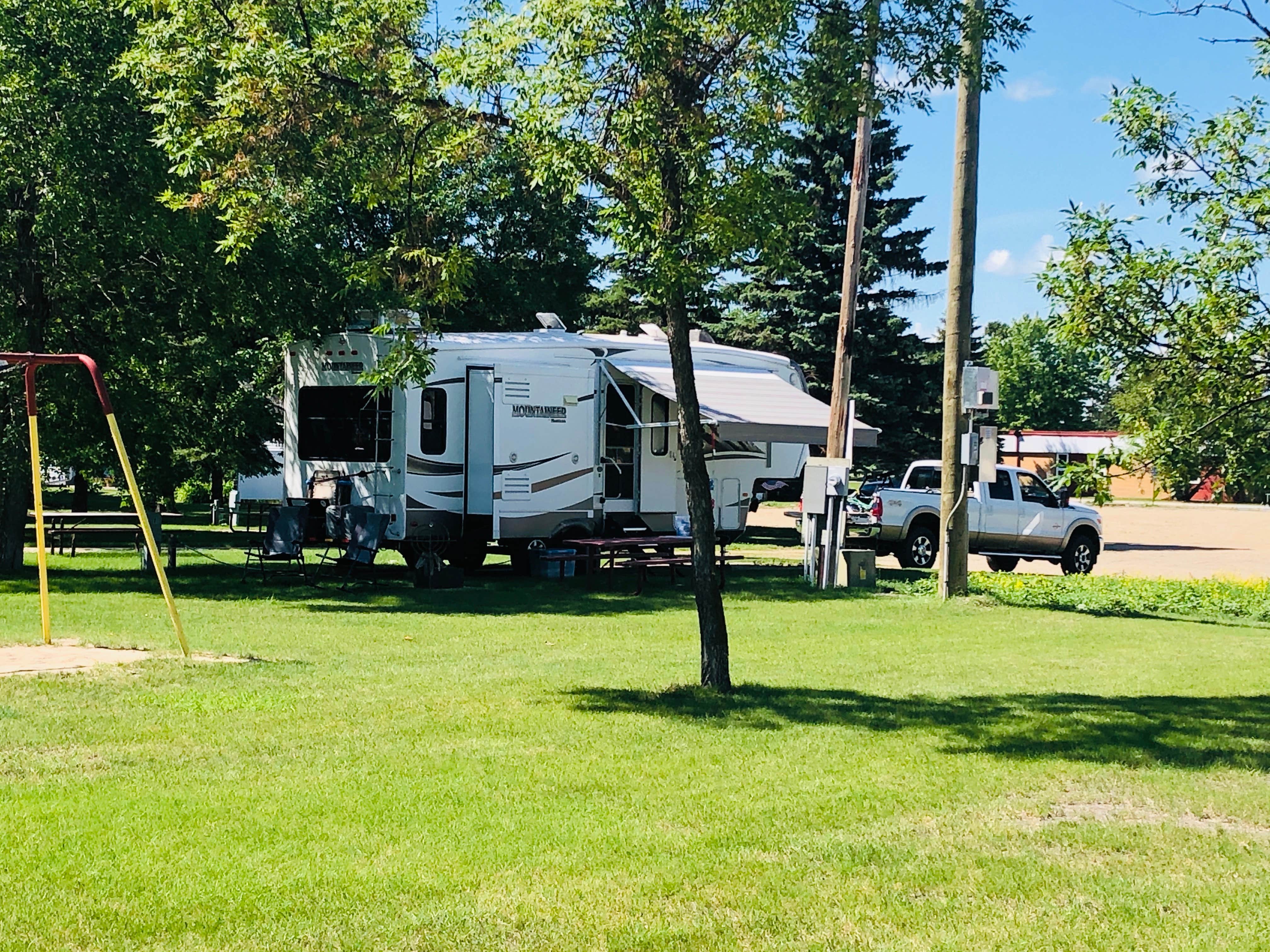 Camper-submitted photo at Langdon City Park near Walhalla, ND
