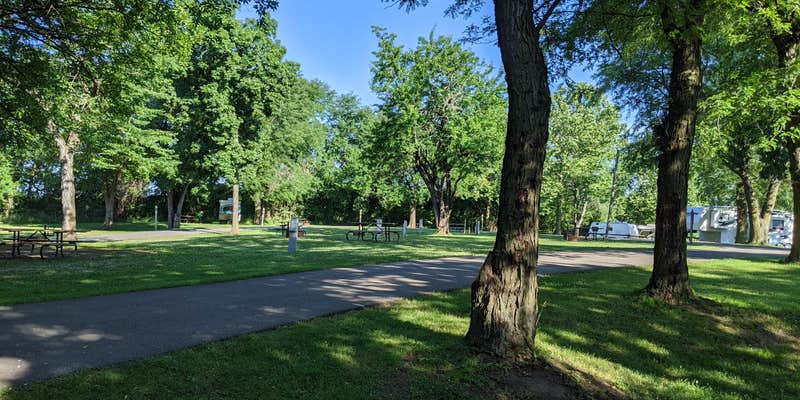Camper submitted image from Lake Keomah State Park Campground