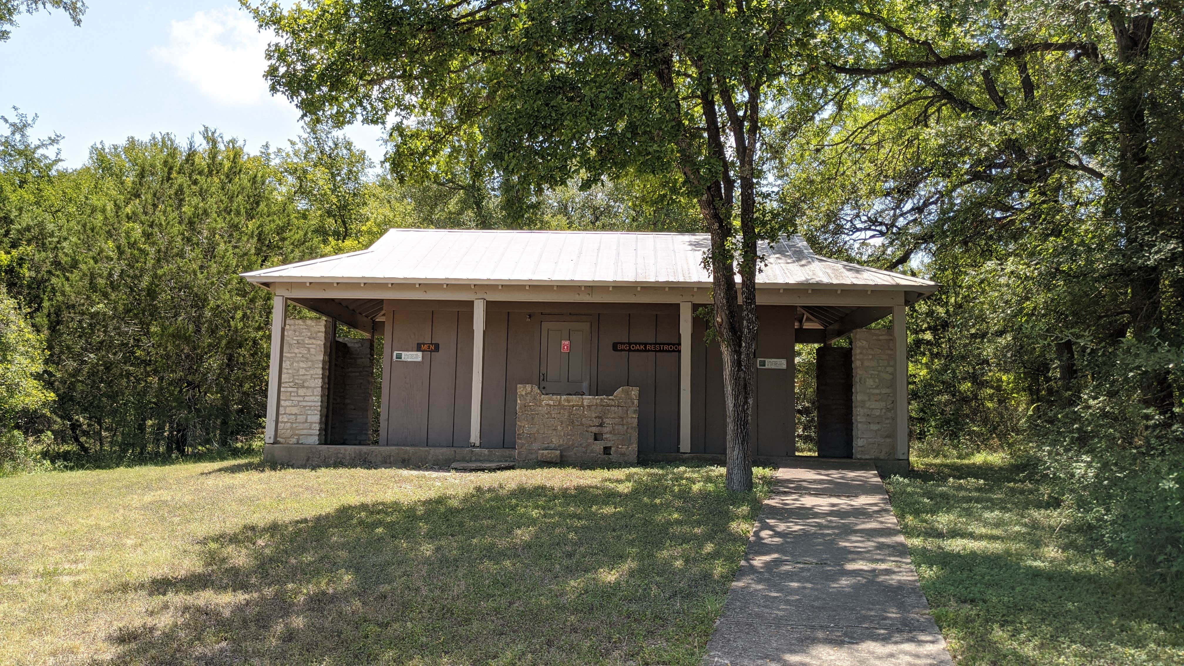 Eat · See · RV L.'s photo of a cabin at McKinney Falls State Park Campground near Leander, TX