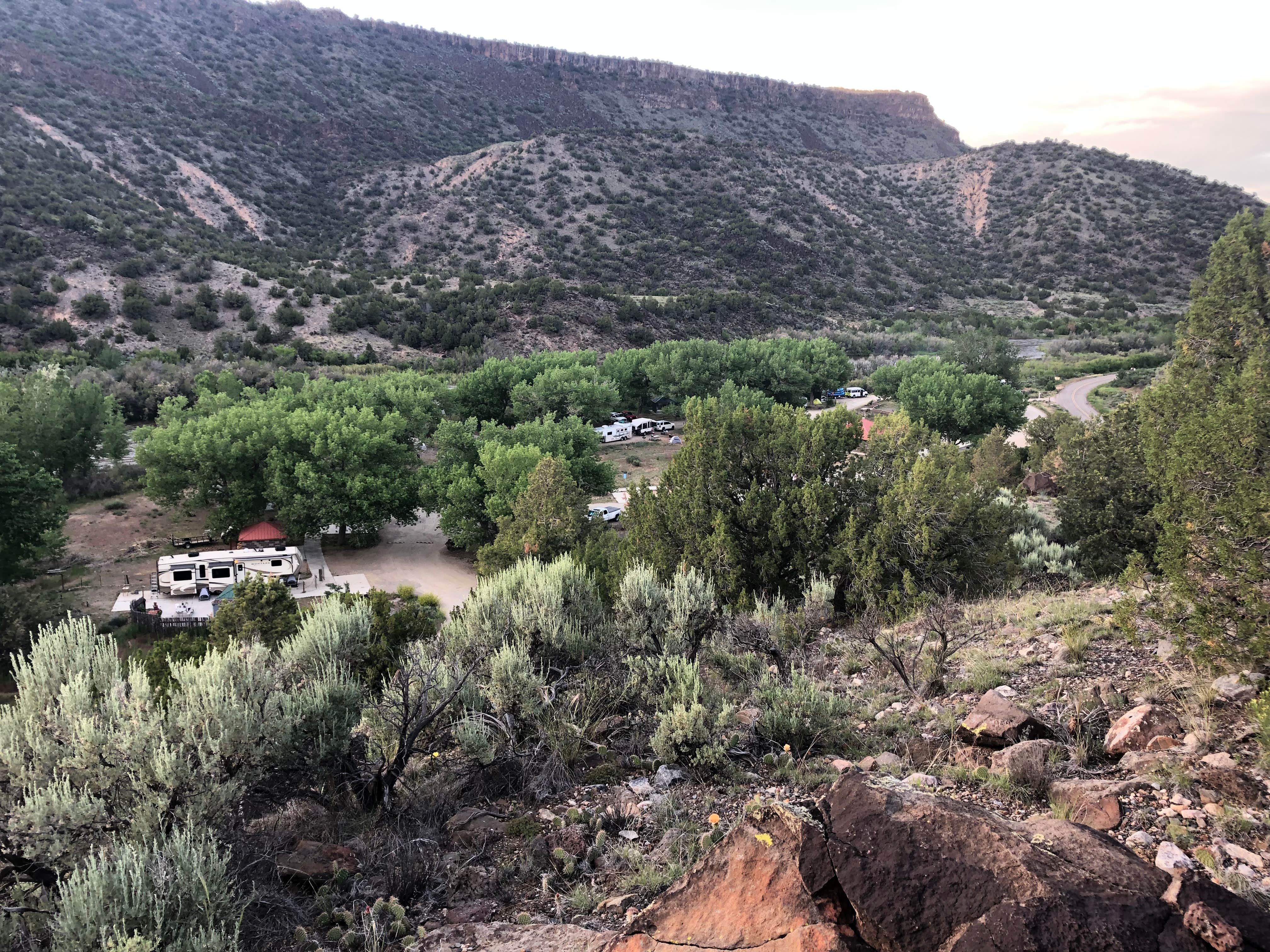 Camper-submitted photo at BLM Orilla Verde Recreation Area near Embudo, NM