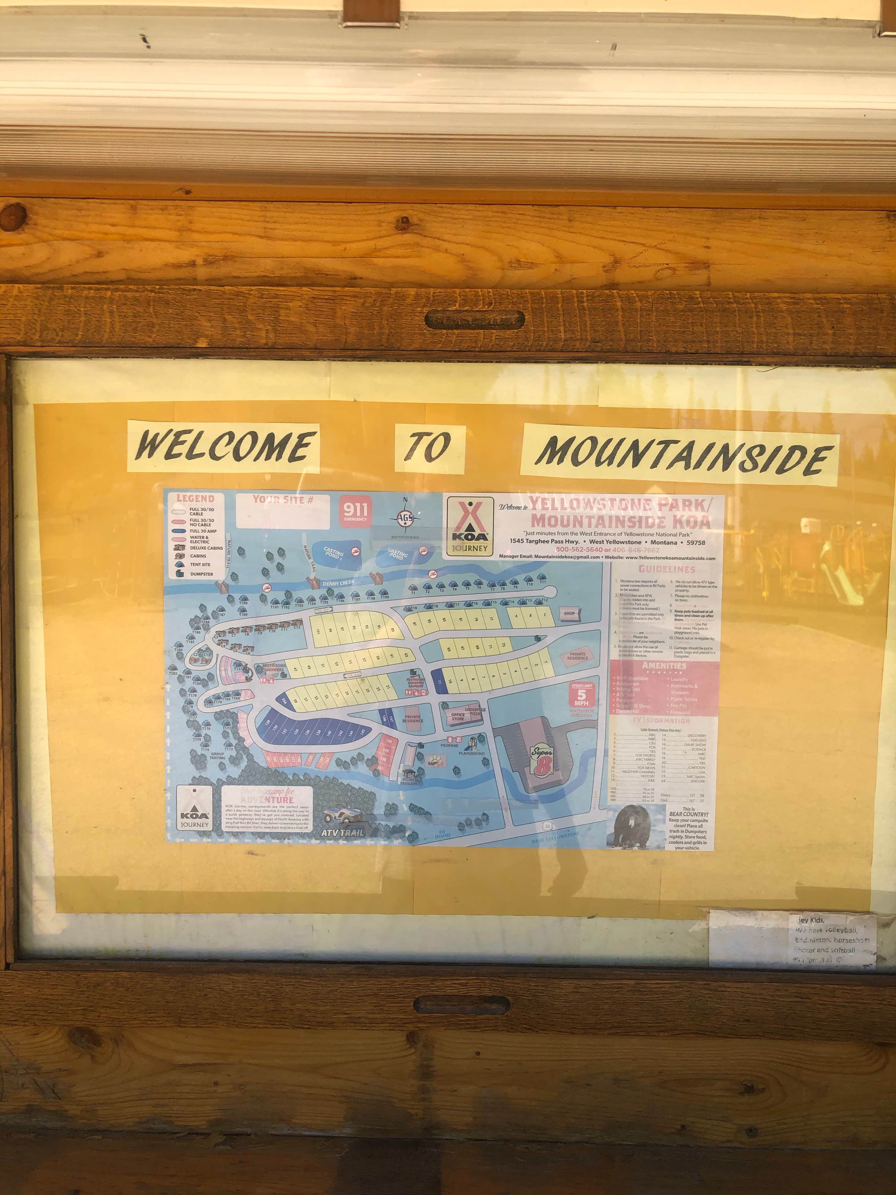 Camper-submitted photo at Yellowstone Park-Mountainside KOA near Yellowstone National Park