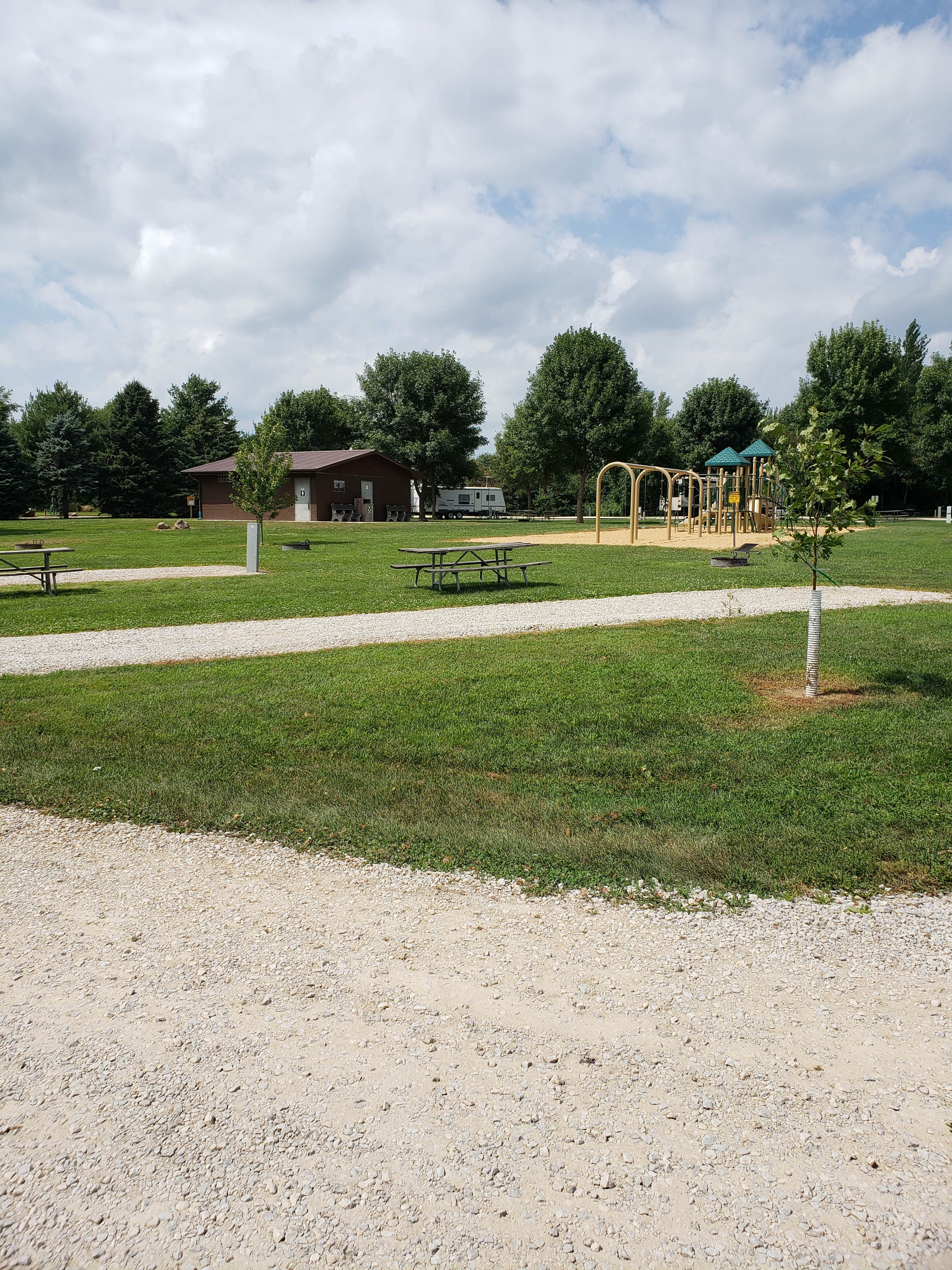 Camper-submitted photo at Airport Lake Park Campground near Oelwein, IA