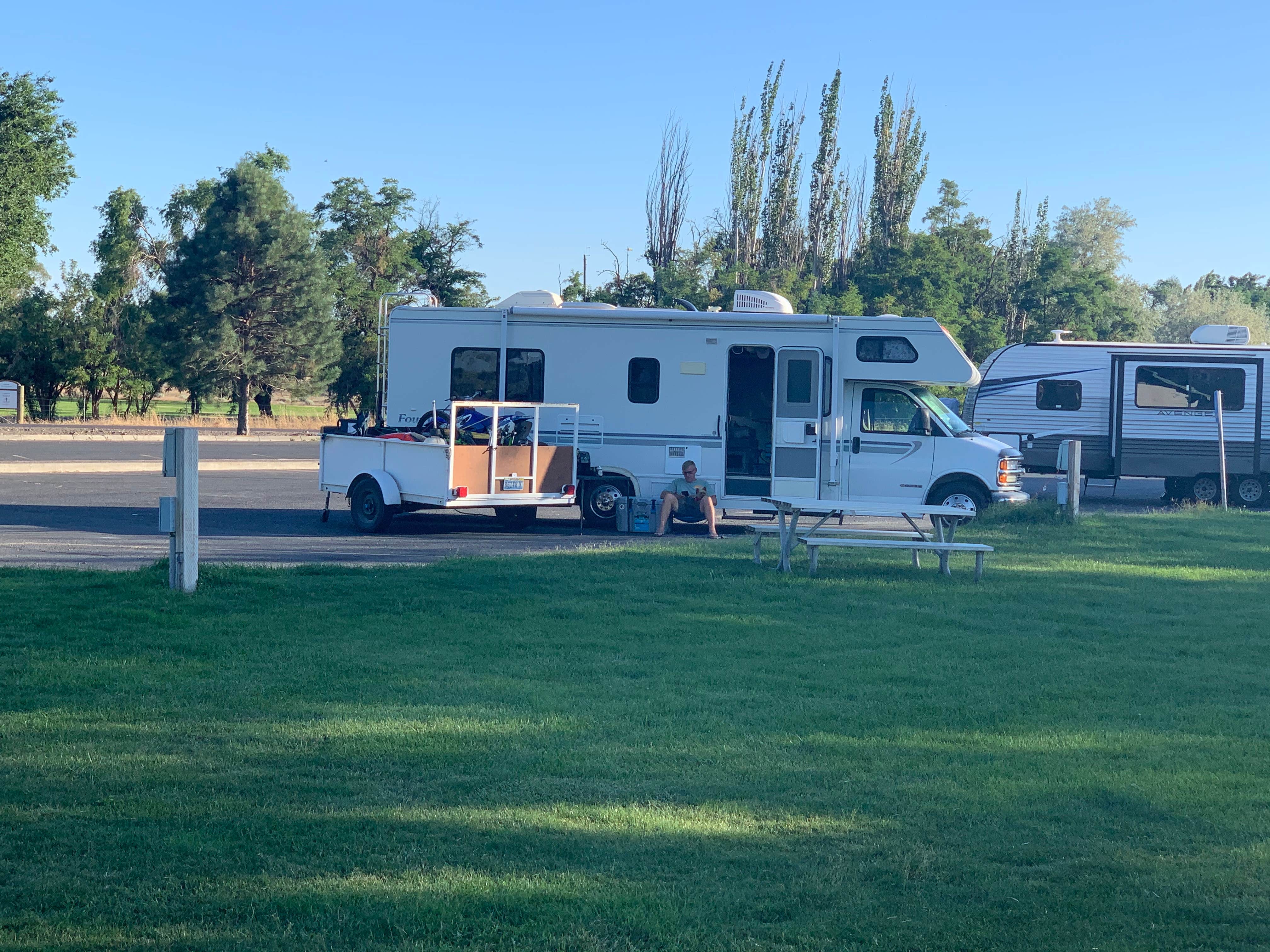 Shamra P.'s photo of rv camping at Boardman Marina Park near Mikkalo, OR