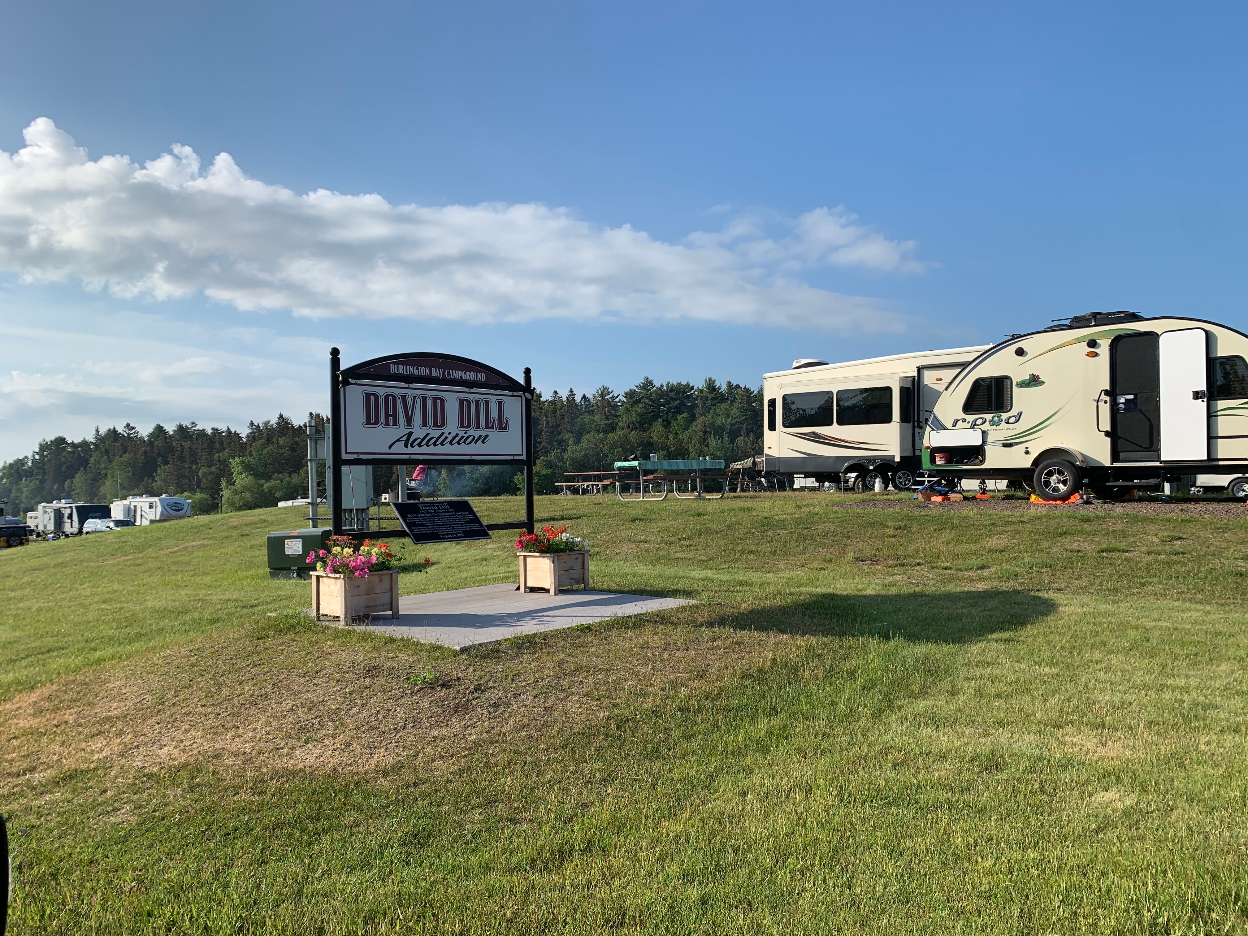 Camper submitted image from City of Two Harbors Burlington BayCampground David Hill Addition  - 5