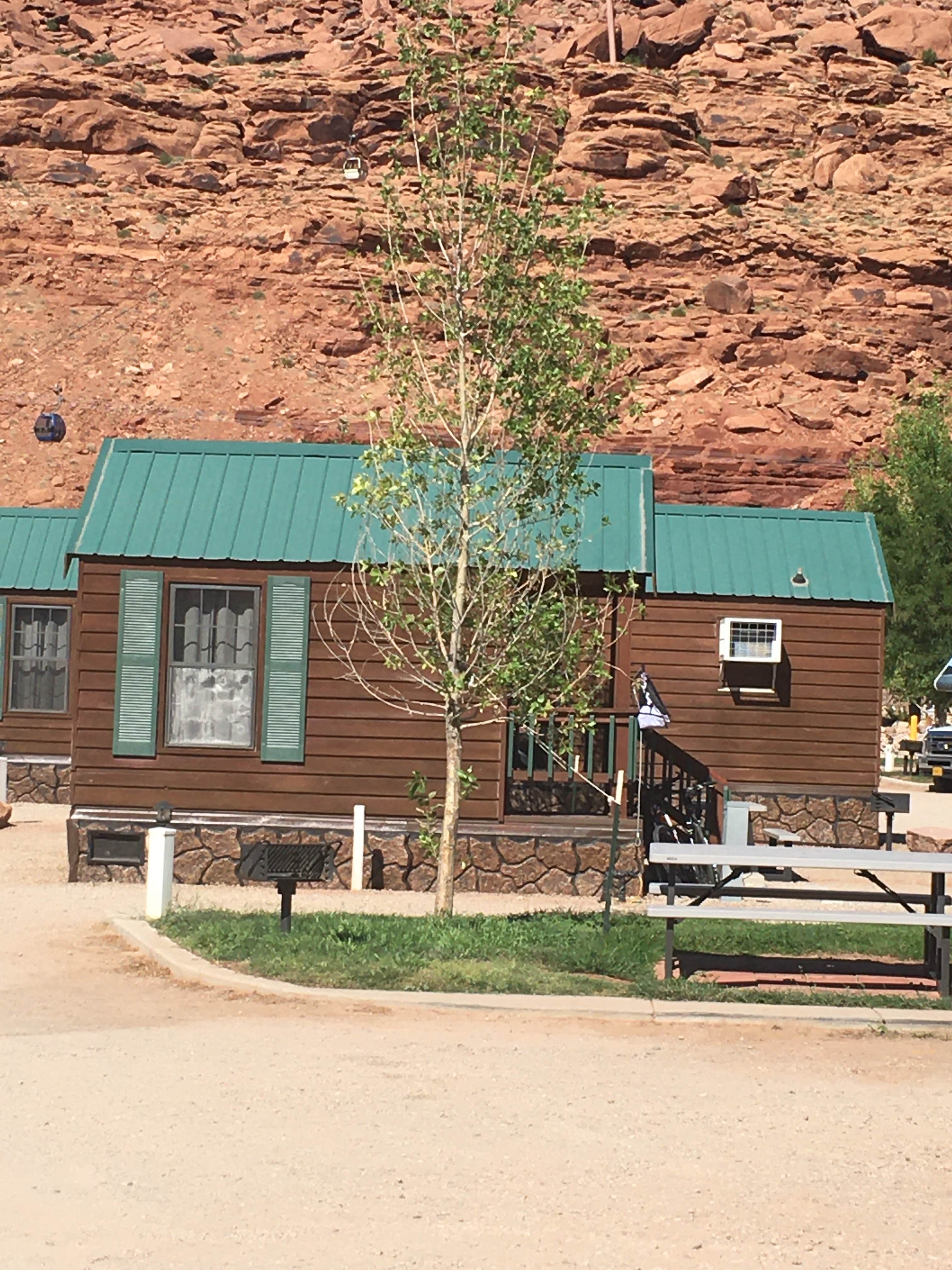 Karen  B.'s photo of a cabin at Sun Outdoors Arches Gateway near Moab, UT