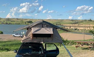 Camping near Stanley City Park: New Town Marina, New Town, North Dakota