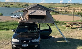 Camping near Kota Ray Dam: New Town Marina, New Town, North Dakota