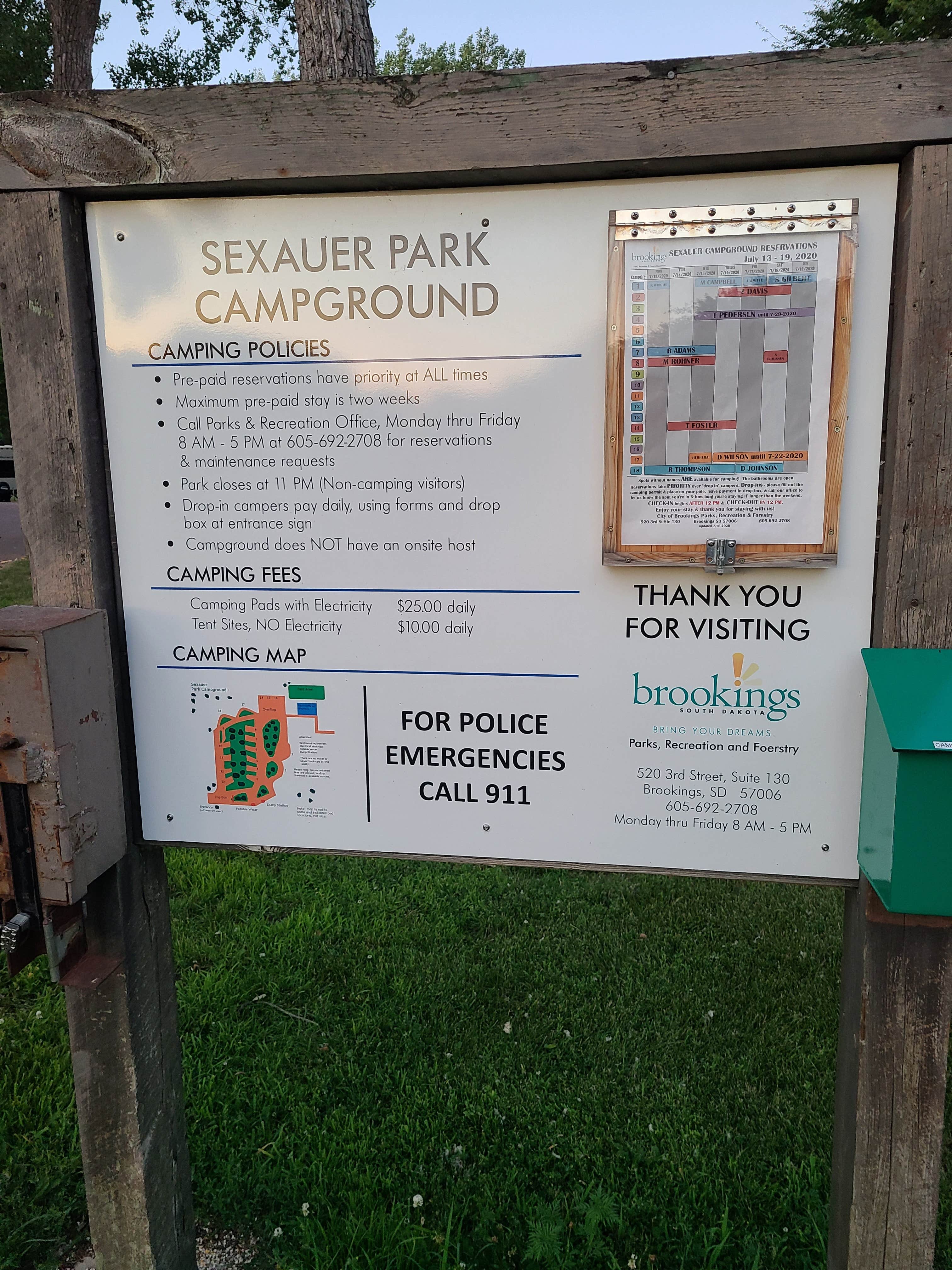 Camper-submitted photo at Sexauer City Park near Arlington, SD