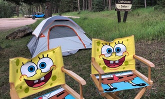 Camping near Steamboat Rock Picnic & Tent Camping Area: Dalton Lake Campground, Nemo, South Dakota