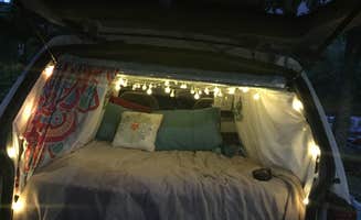 Sherry P.'s photo of glamping accommodations at Upper Improved Campground — Cheaha State Park near Anniston, AL