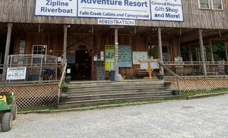 Camping near Clayton Geneva Memorial Campground : Sheltowee Trace Adventure Resort, Rockholds, Kentucky