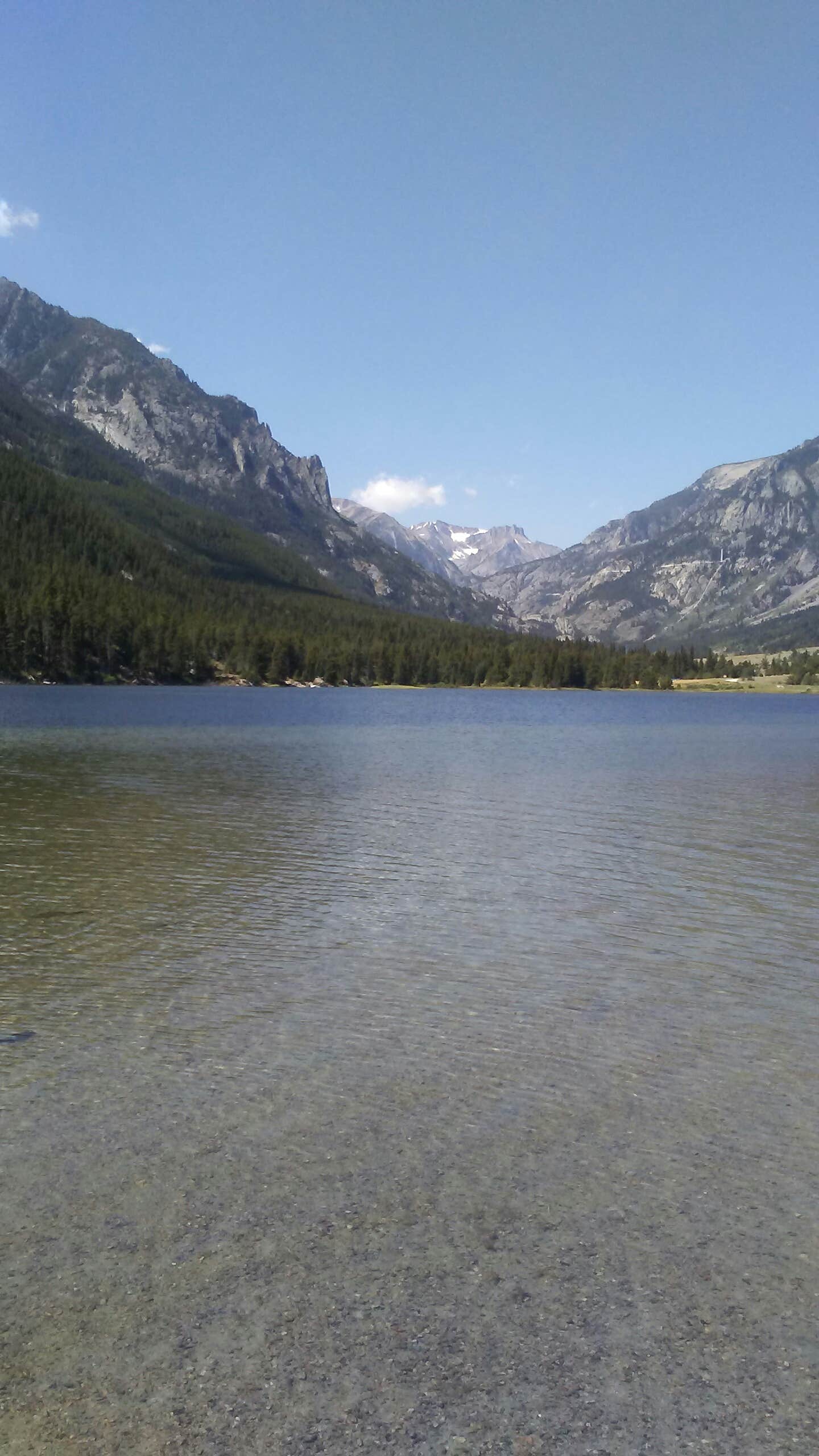 Camper-submitted photo at Emerald Lake Campground near Roscoe, MT