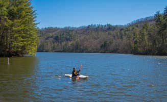 Shari  G.'s photo of a dispersed camping area at Lake Santeetlah Dispersed near Madisonville, TN