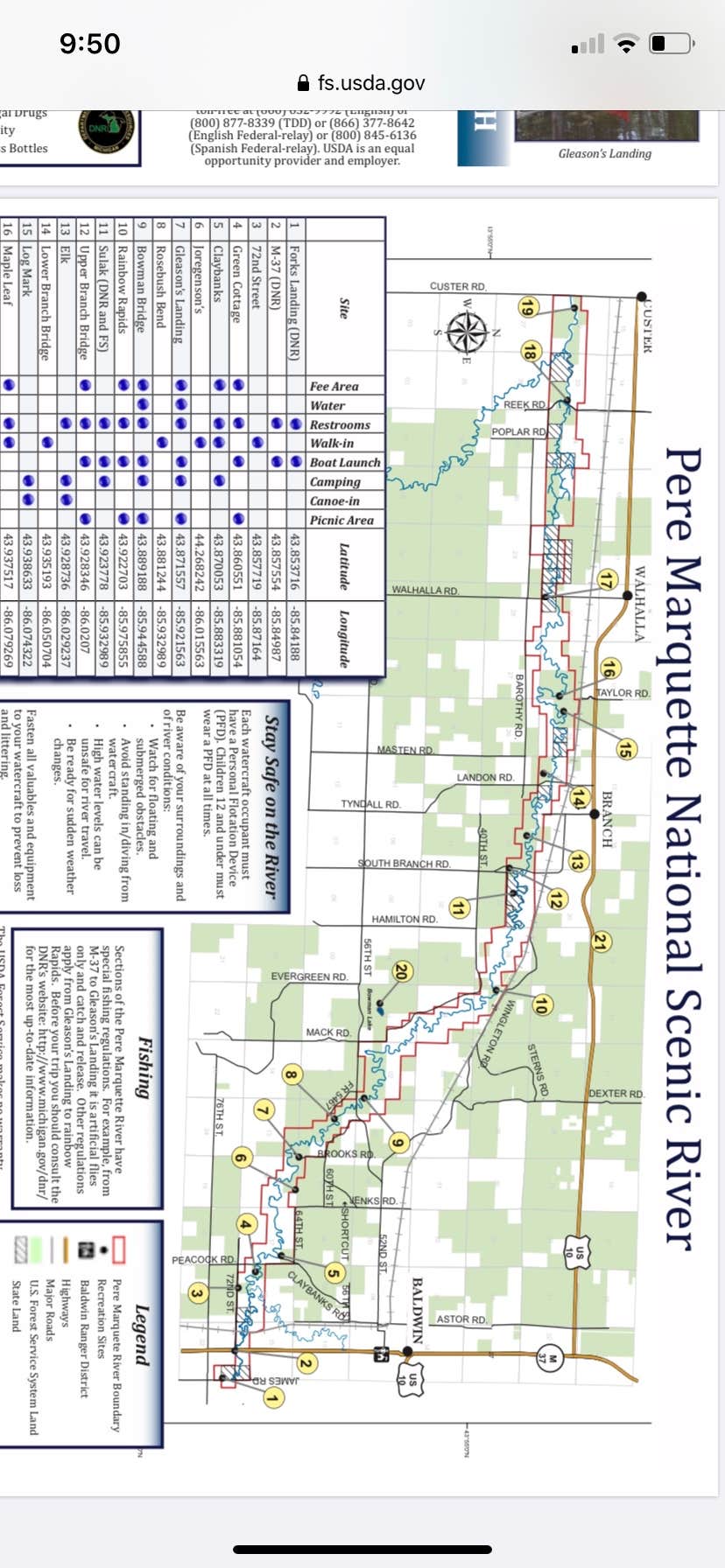 Camper-submitted photo at Bowman Lake Campground near Hesperia, MI