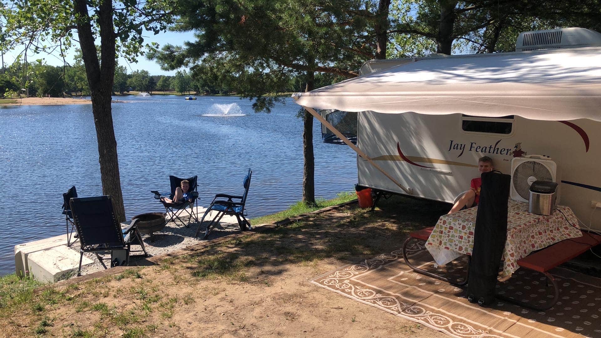 Marc W.'s photo at Lake Sch-Nepp-A-Ho Family Campground near Twin Lake, MI
