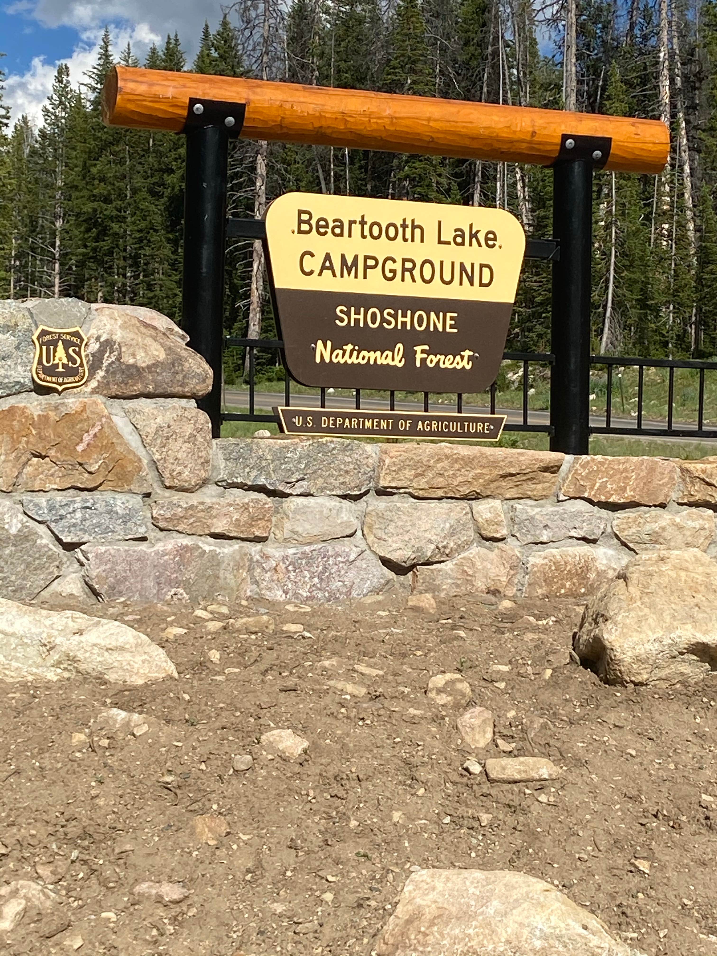 Camper-submitted photo at Beartooth Lake near Frannie, WY