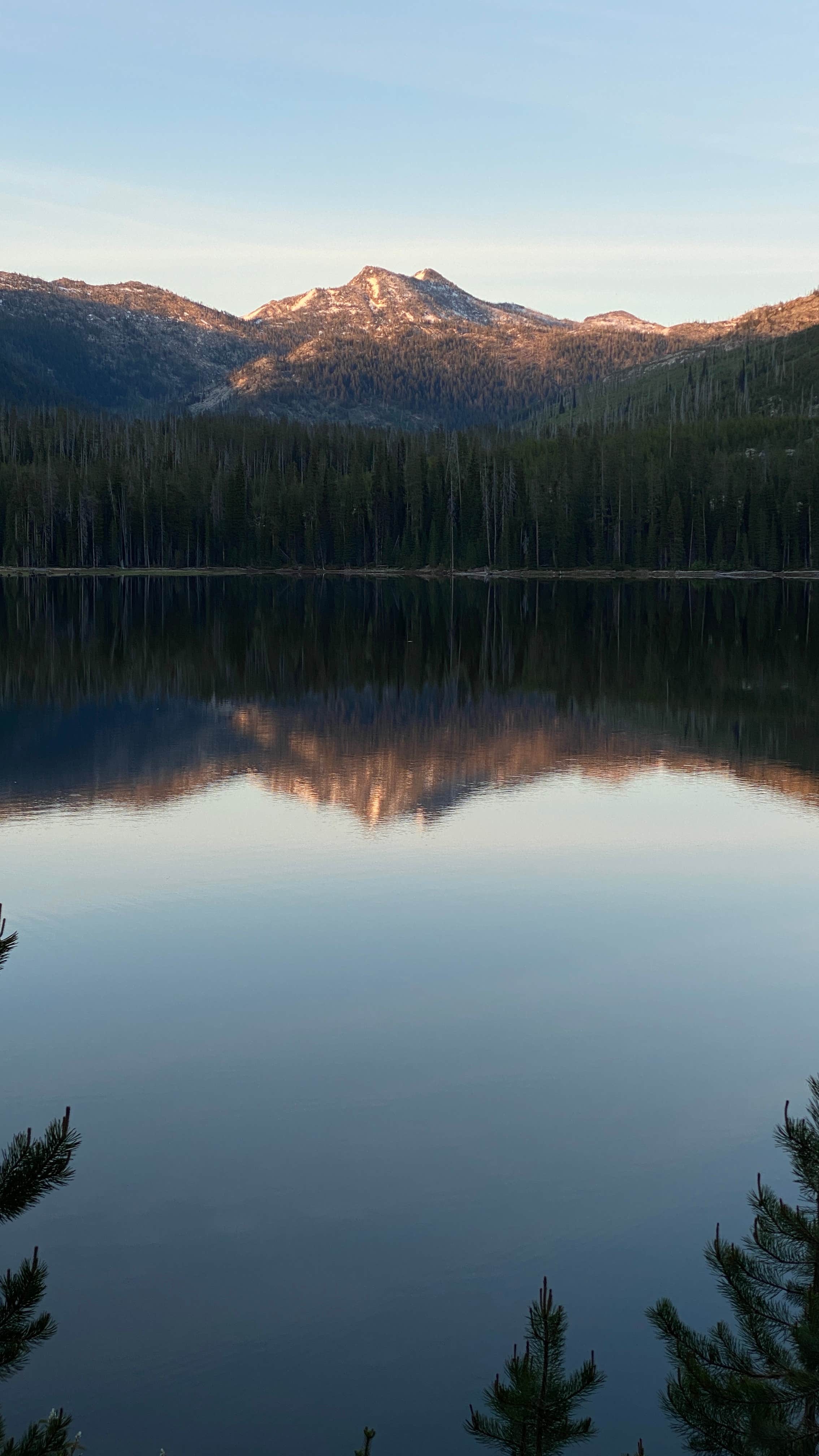 Camper submitted image from Upper Payette Lake Dispersed Camping Area - 2