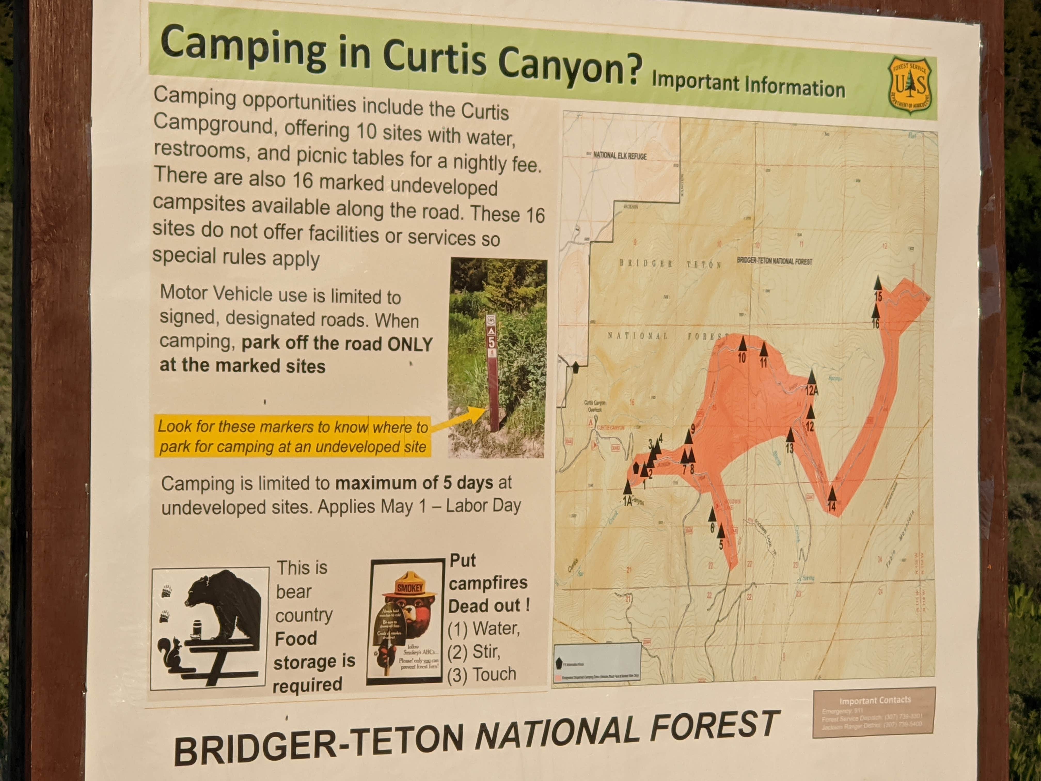 Camper submitted image from Curtis Canyon Dispersed Camping - 5