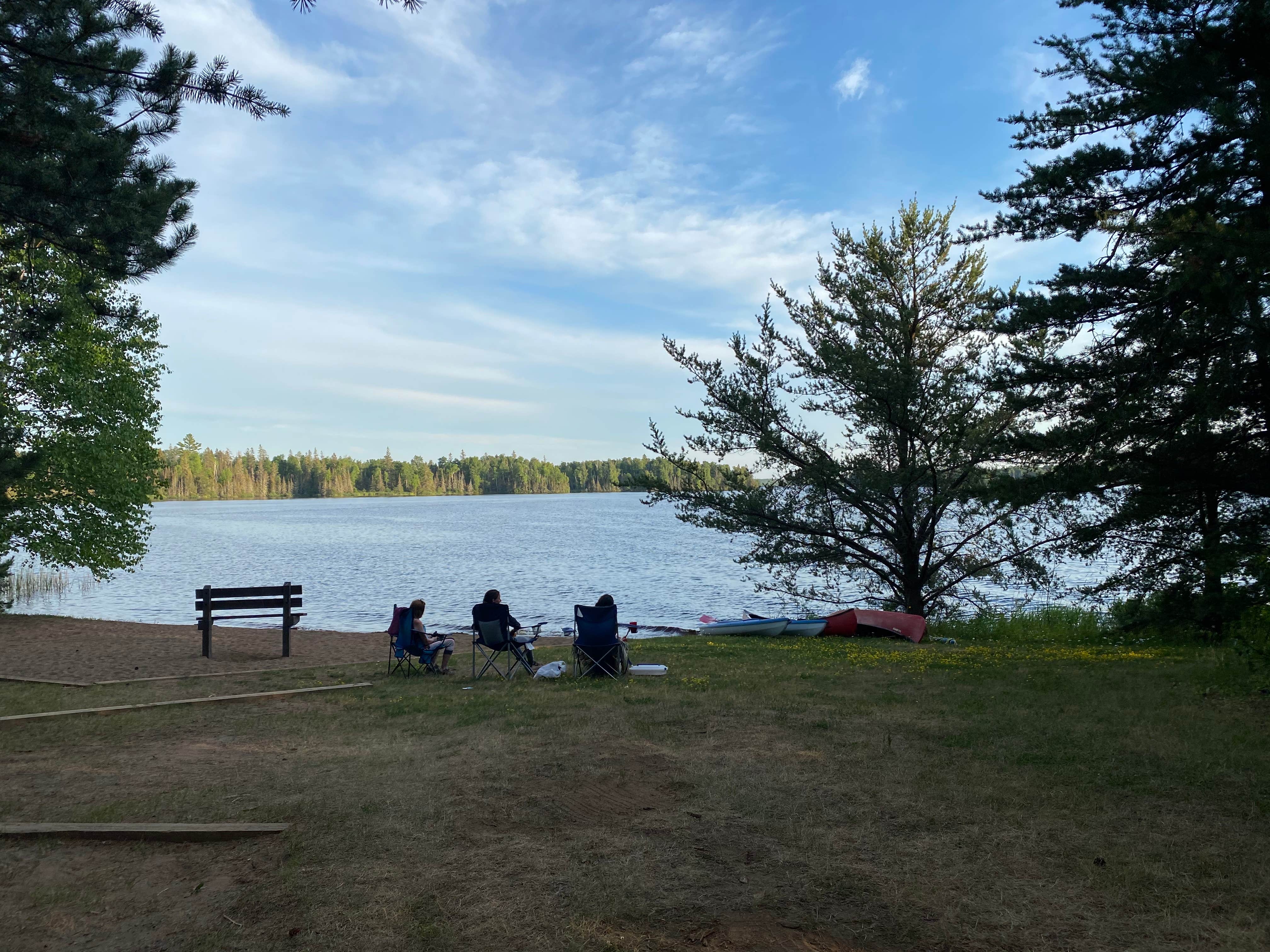 Camper-submitted photo at Whiteface Reservoir near Cotton, MN