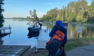 Camping near Cadotte Lake: Whiteface Reservoir, Biwabik, Minnesota