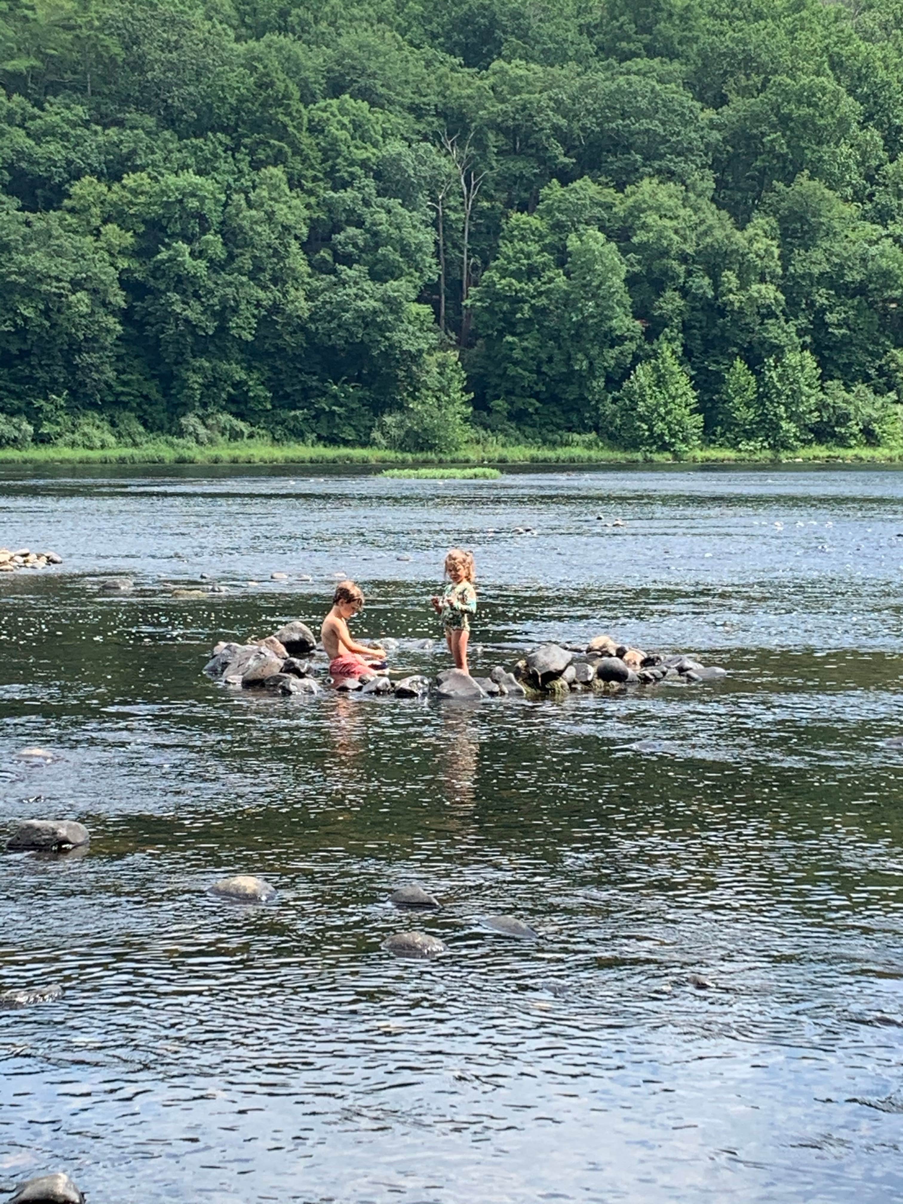 Camper-submitted photo at Dingmans Campground — Delaware Water Gap National Recreation Area near Newton, NJ