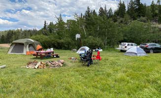 Stacy T.'s photo of tent camping at Beaver Meadows Resort Ranch & Campground near Centennial, WY