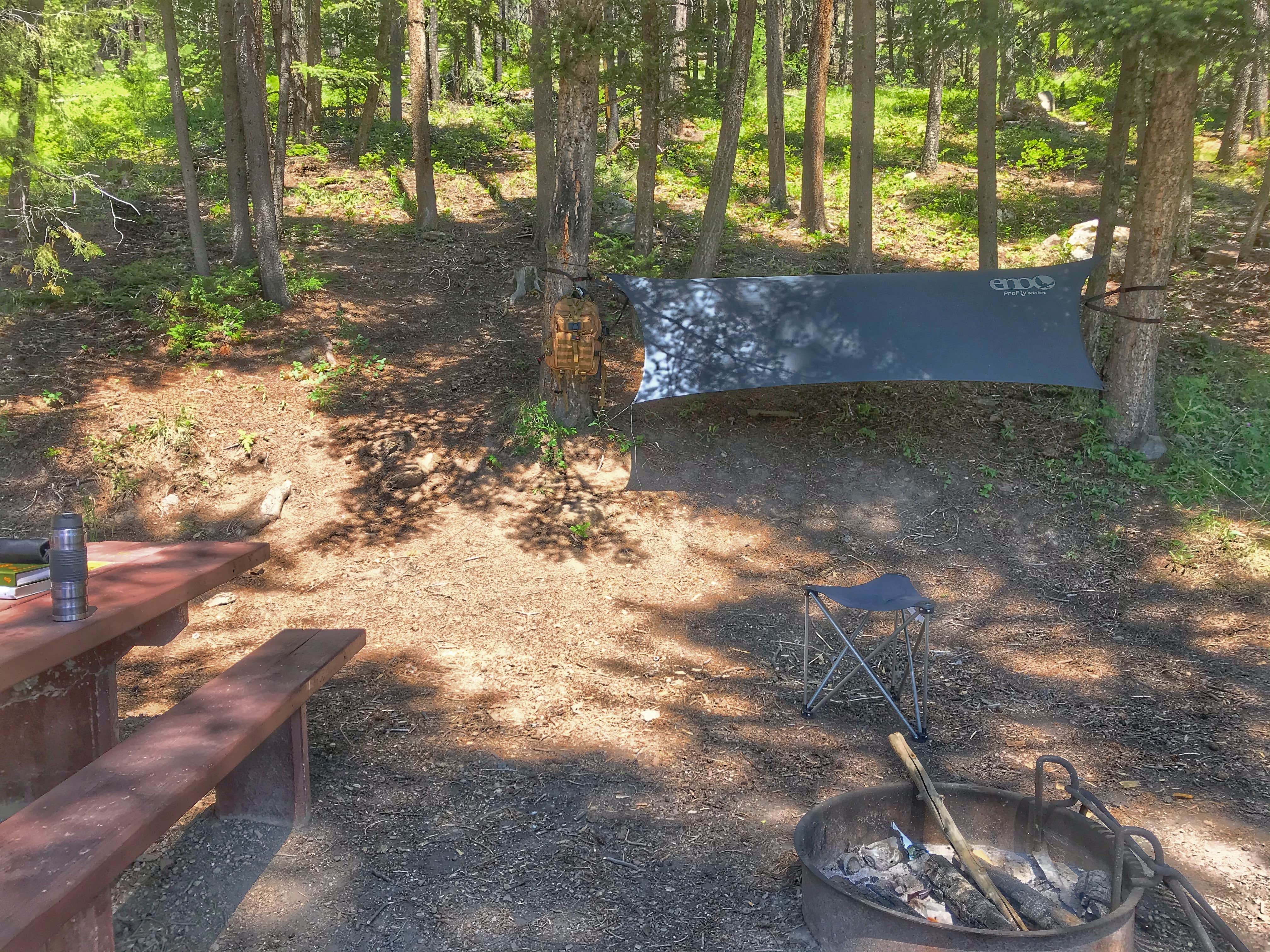 Camper-submitted photo at East Fork Group Area near Conner, MT