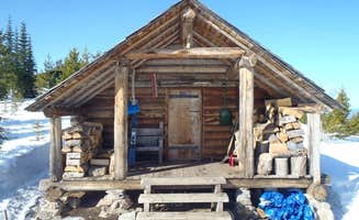 Anna T.'s photo of a cabin at Snow Peak Cabin near Boyds, WA