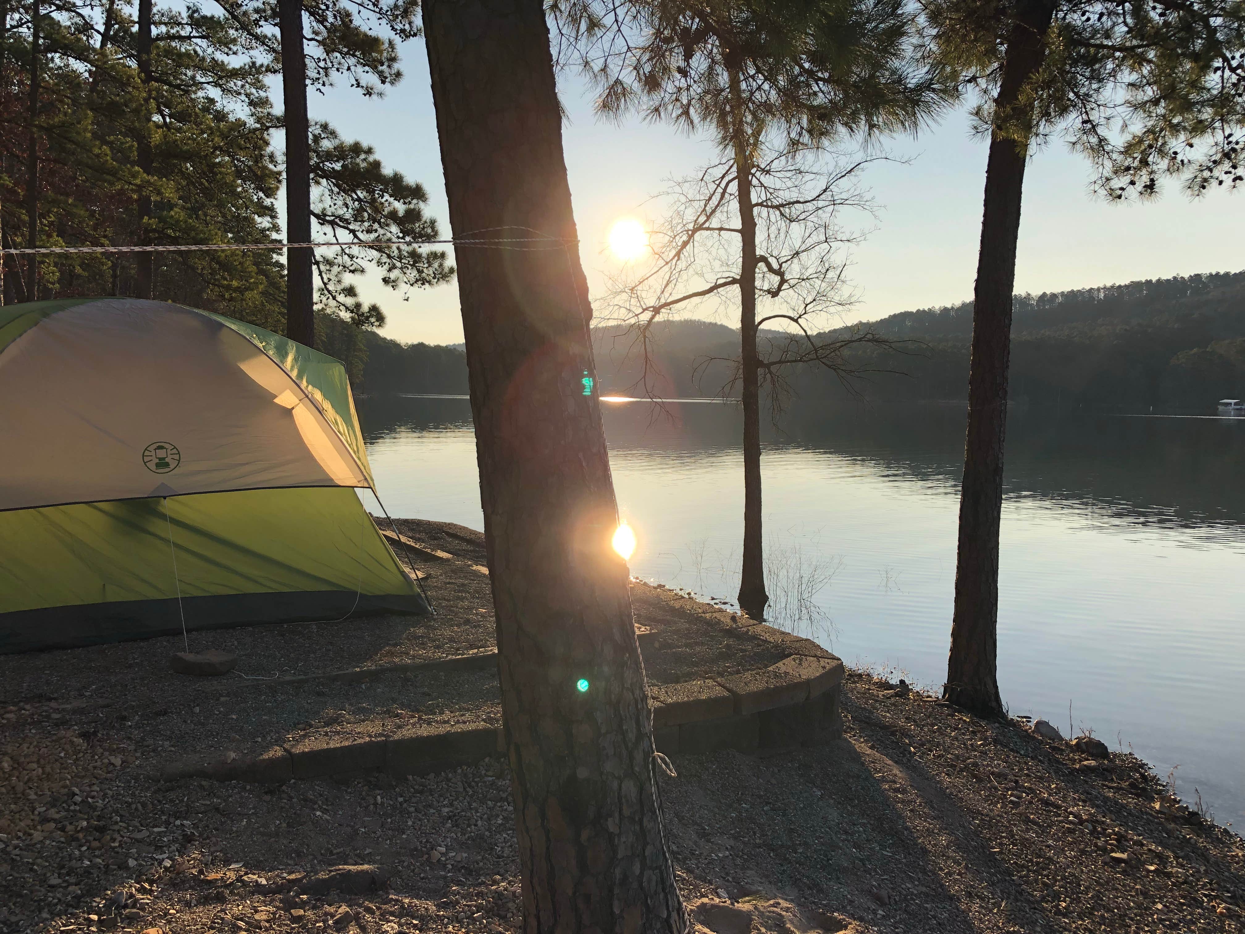 Cate S.'s photo at Lake Ouachita State Park Campground near Royal, AR