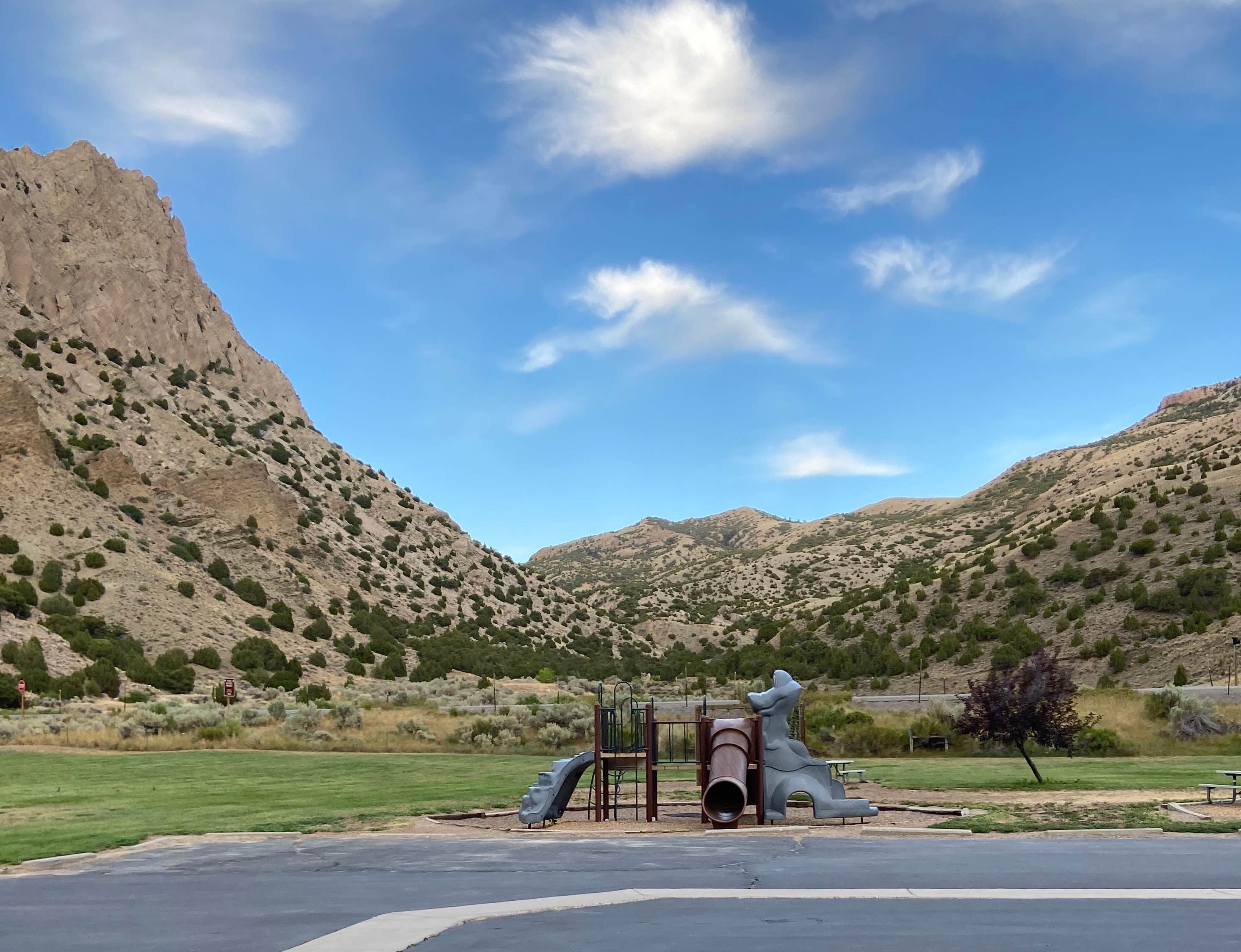 Camper-submitted photo at Tough Creek Campground — Boysen State Park near Riverton, WY