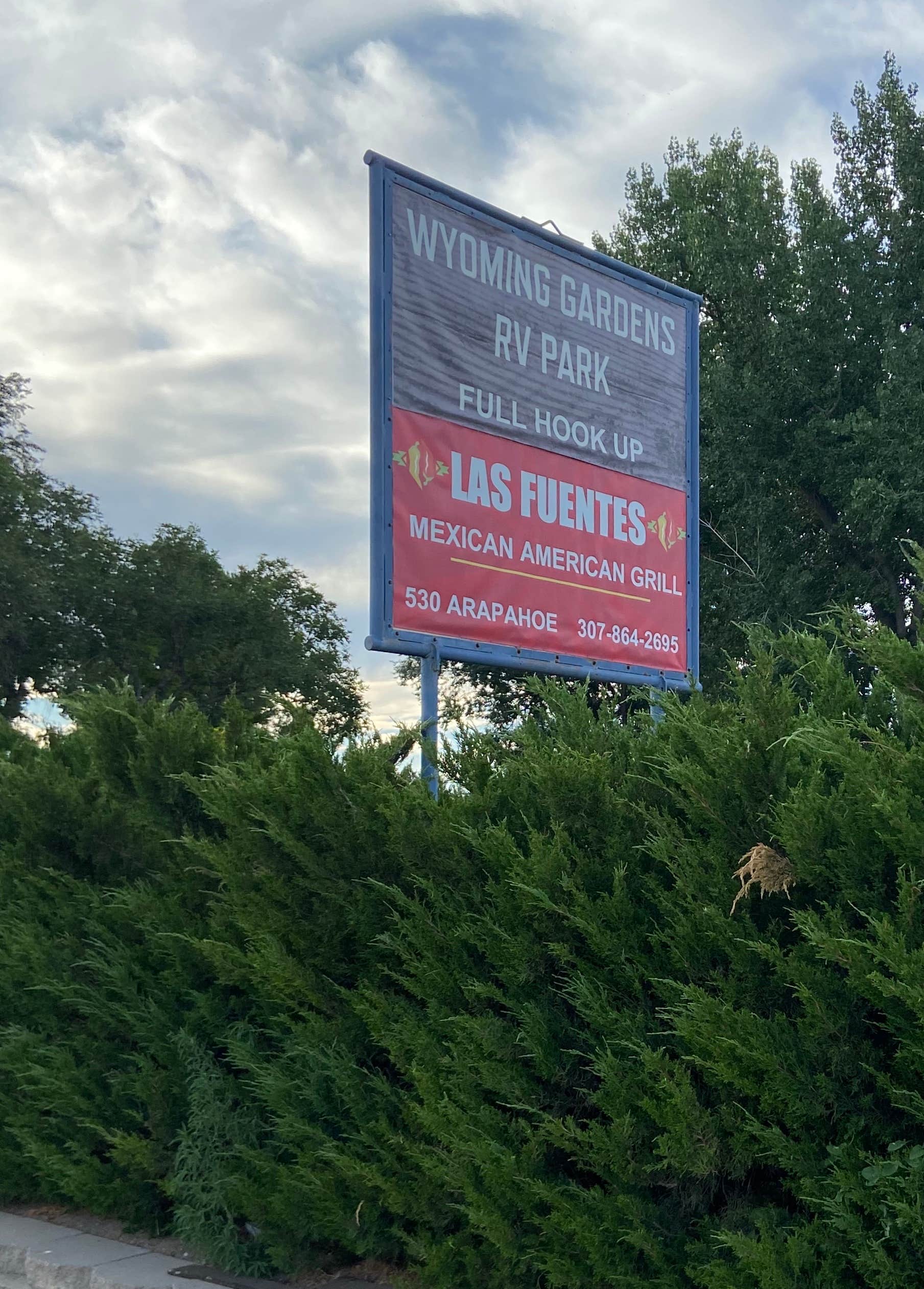 Camper-submitted photo at Wind River RV Park near Riverton, WY